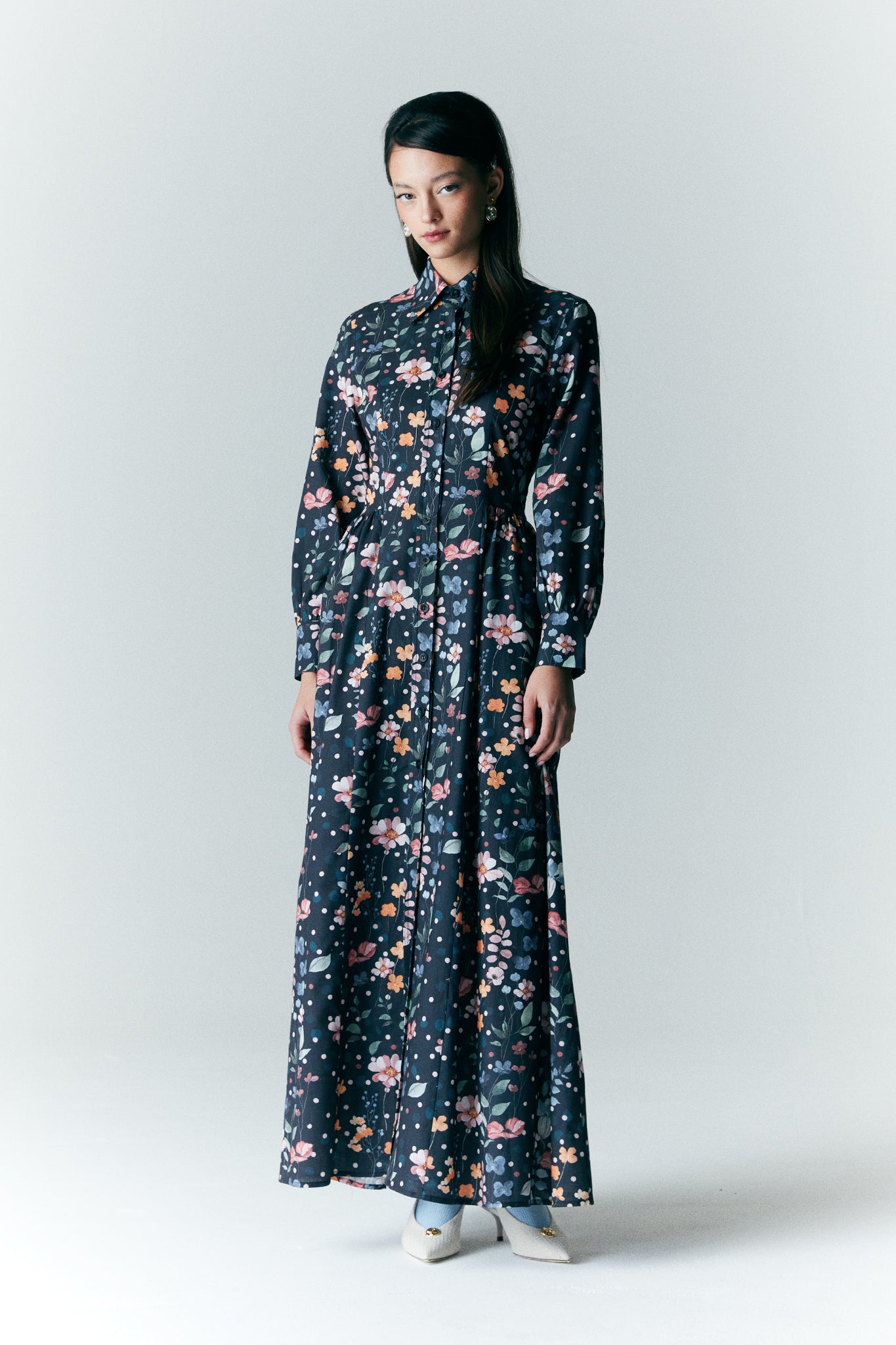 Vestido Alicia Jardín de Medianoche