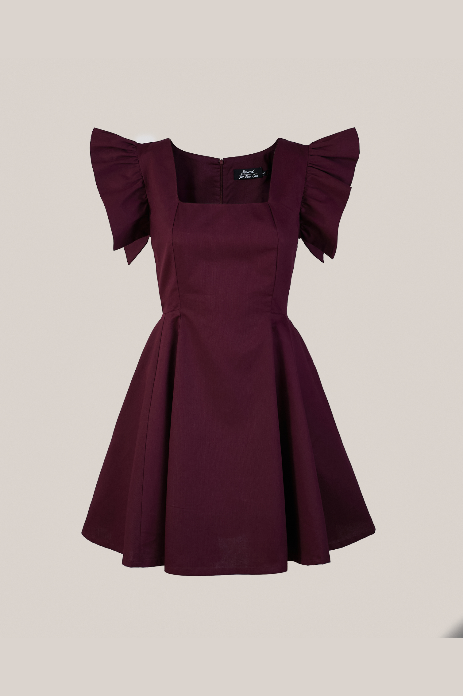 Vestido Julieta Burdeo