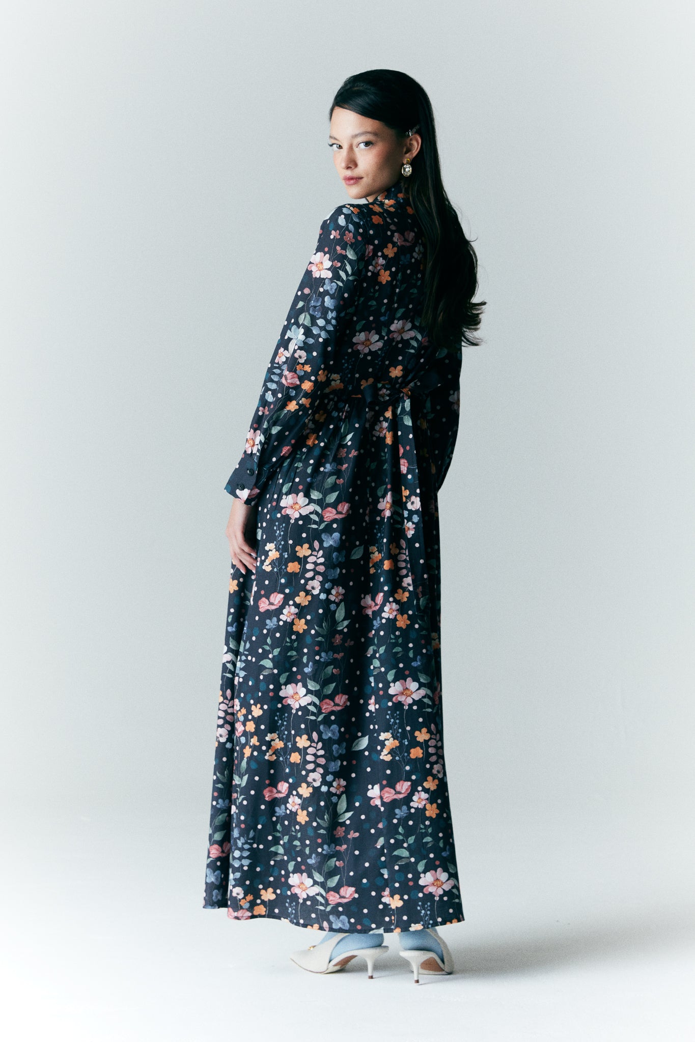Vestido Alicia Jardín de Medianoche