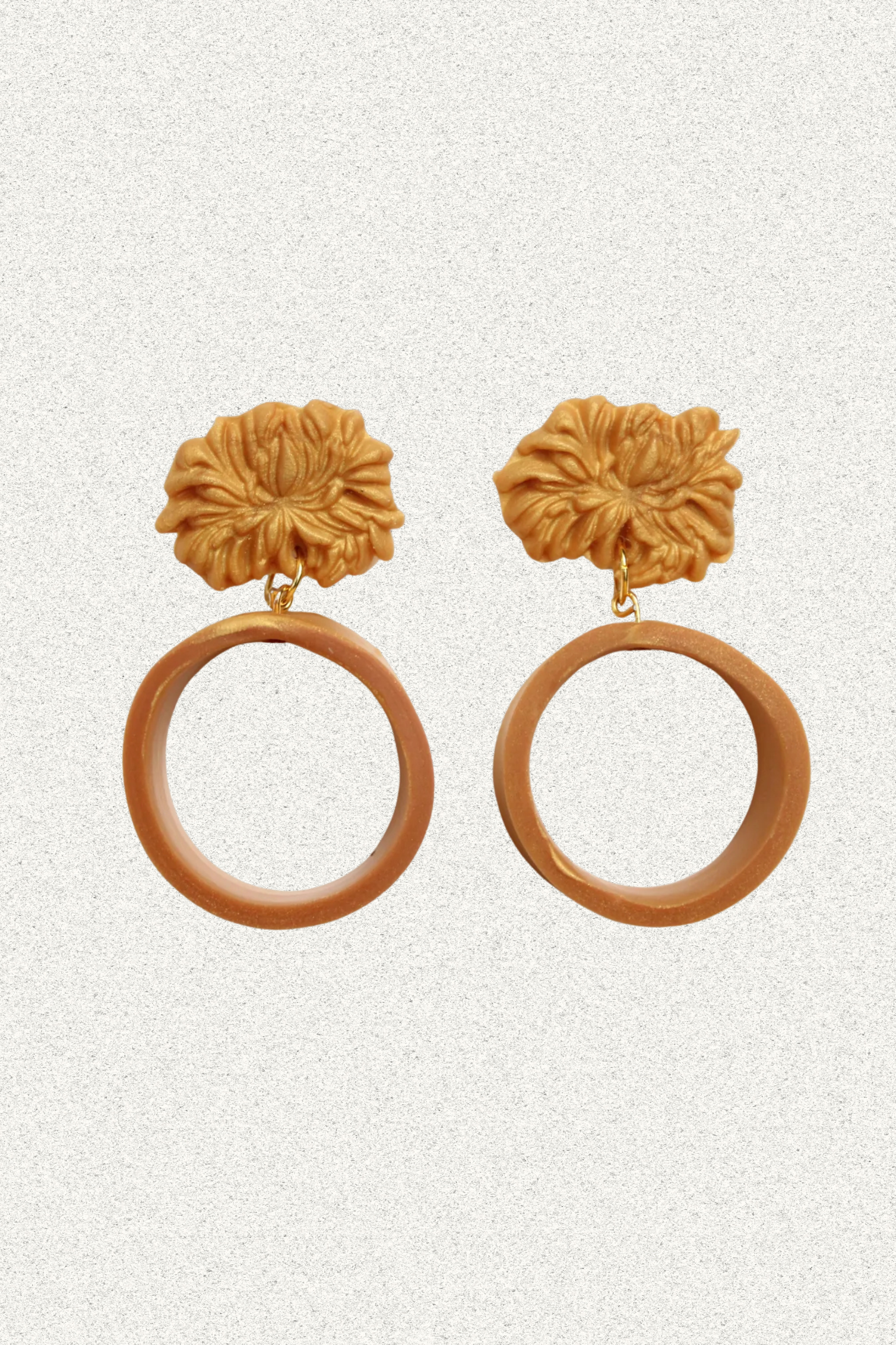 AROS DORADO FLORES CLAVEL