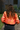 Chaqueta metálica naranja