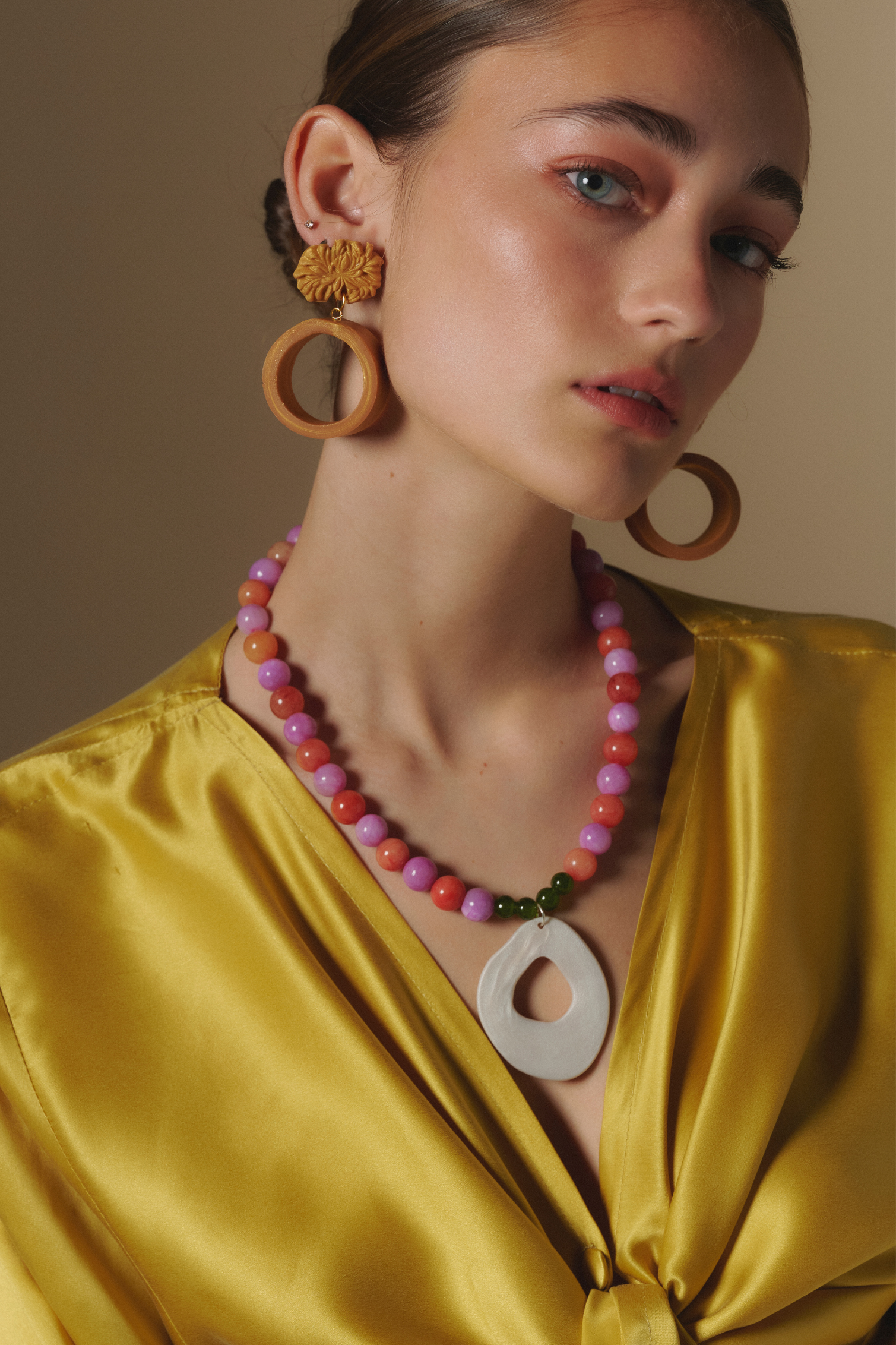 AROS DORADO FLORES CLAVEL
