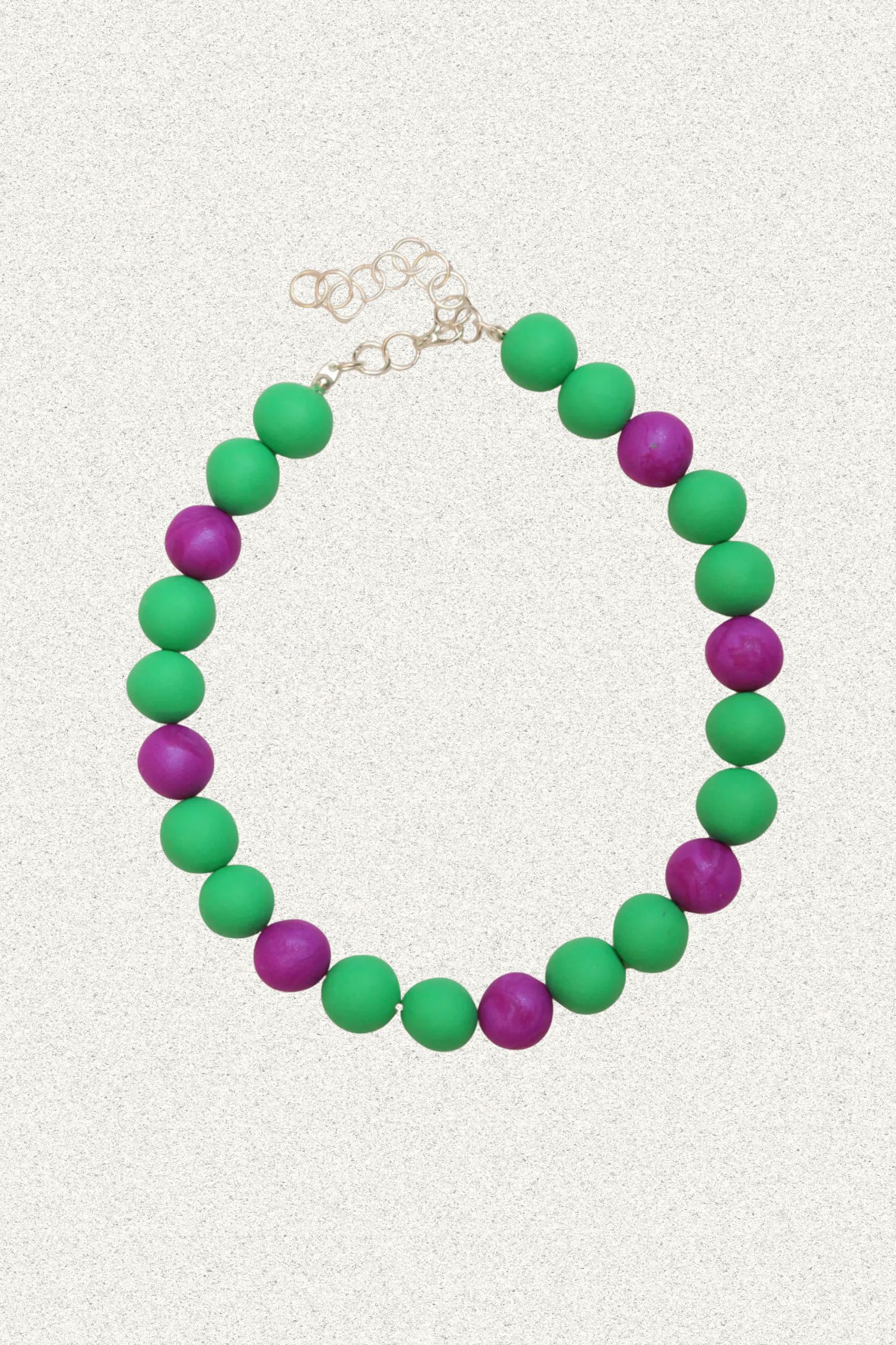 COLLAR VERDE BICOLOR