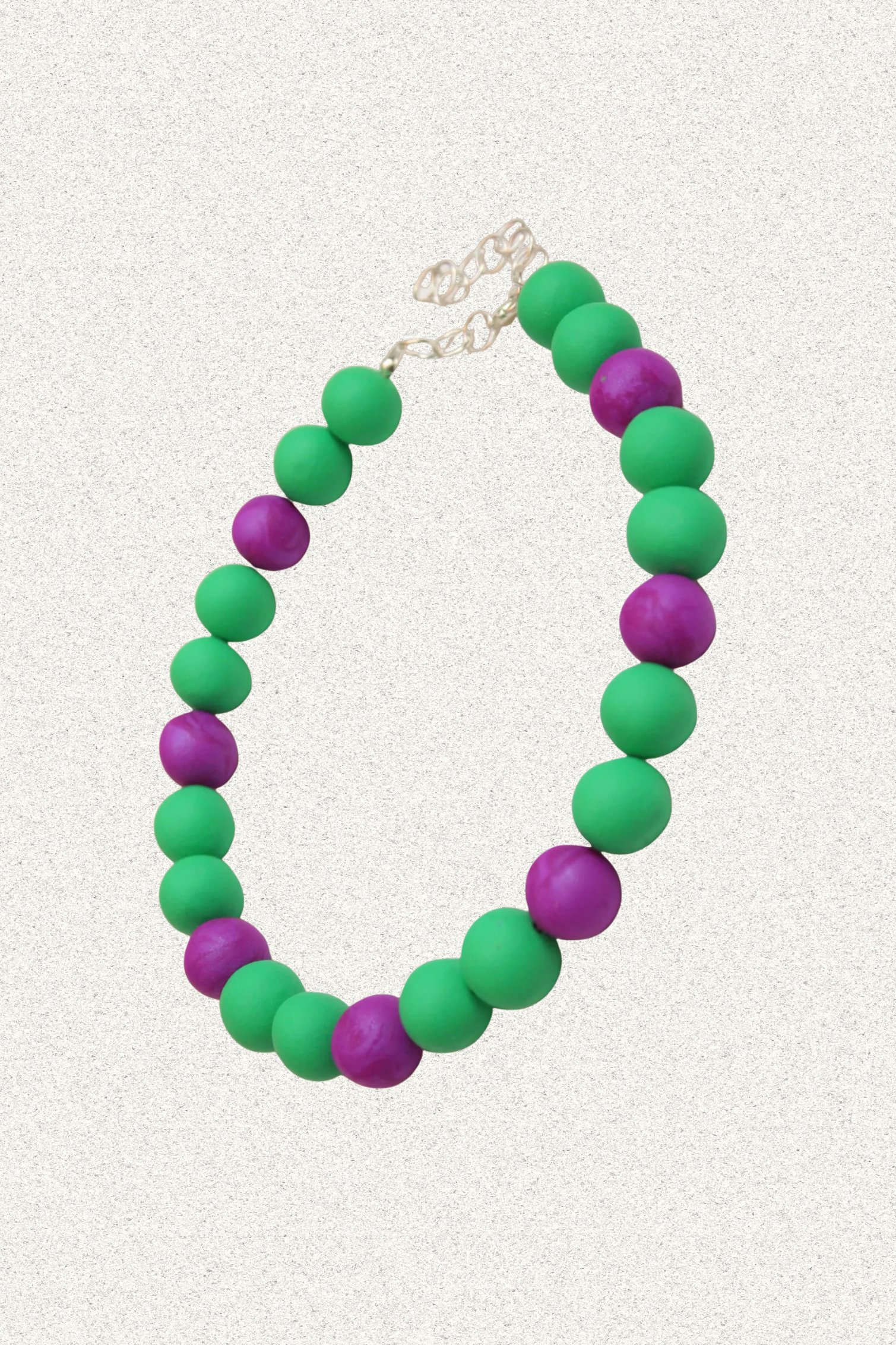 COLLAR VERDE BICOLOR
