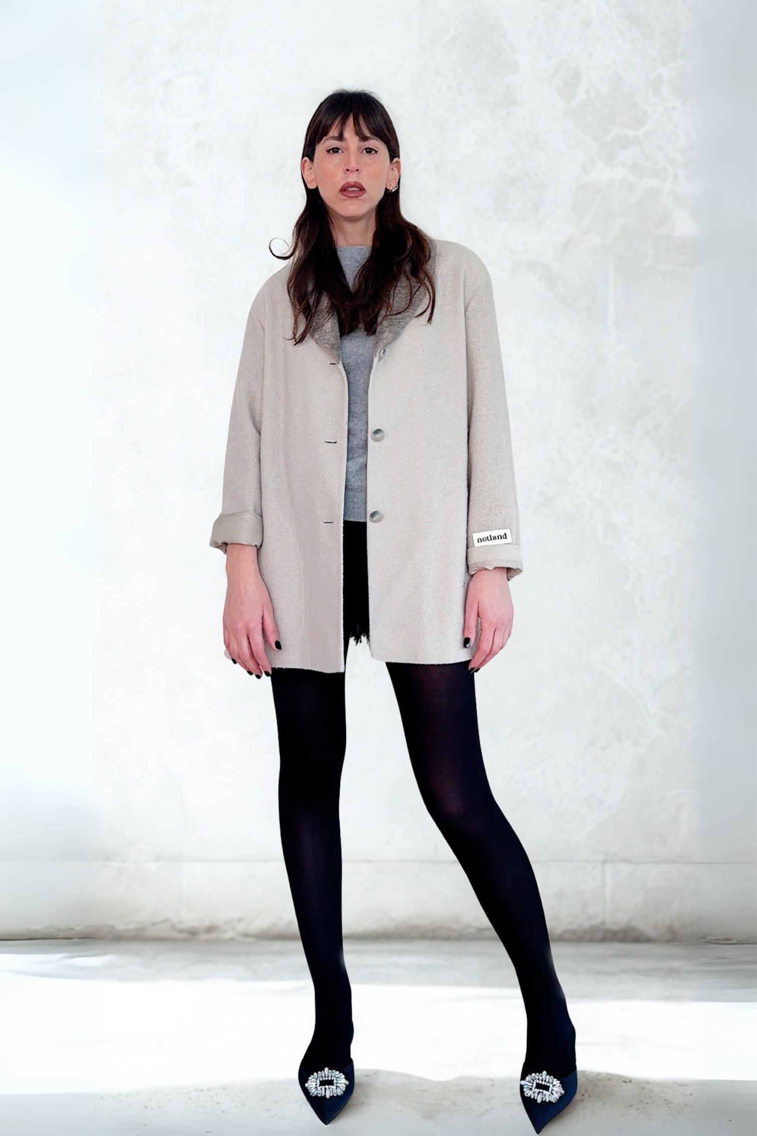Blazer Jacket Gris