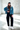 Fleece Denim Jacket Azul