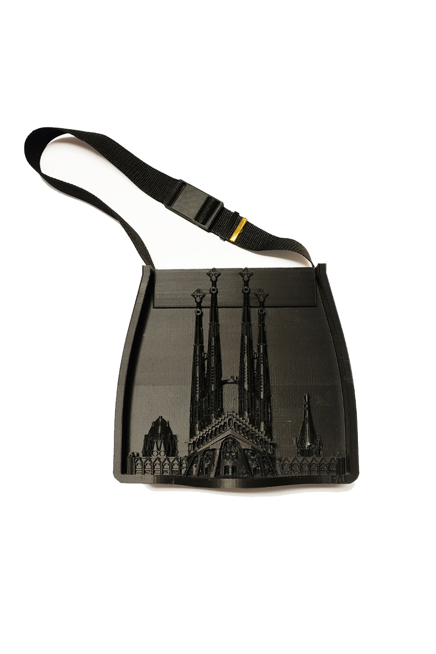 Bolso Sagrada Familia - Negro Correa