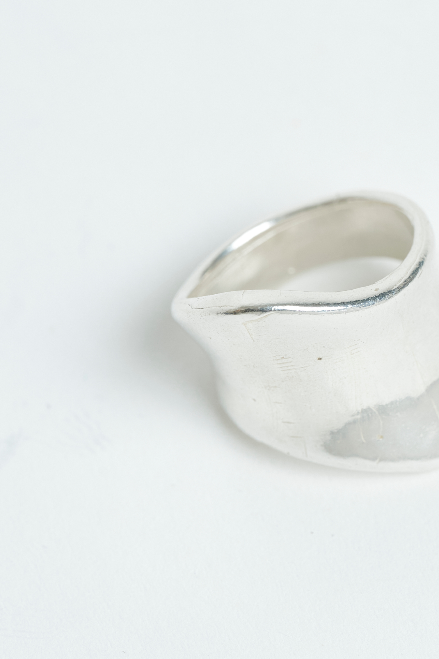 Anillo Corvo Plata