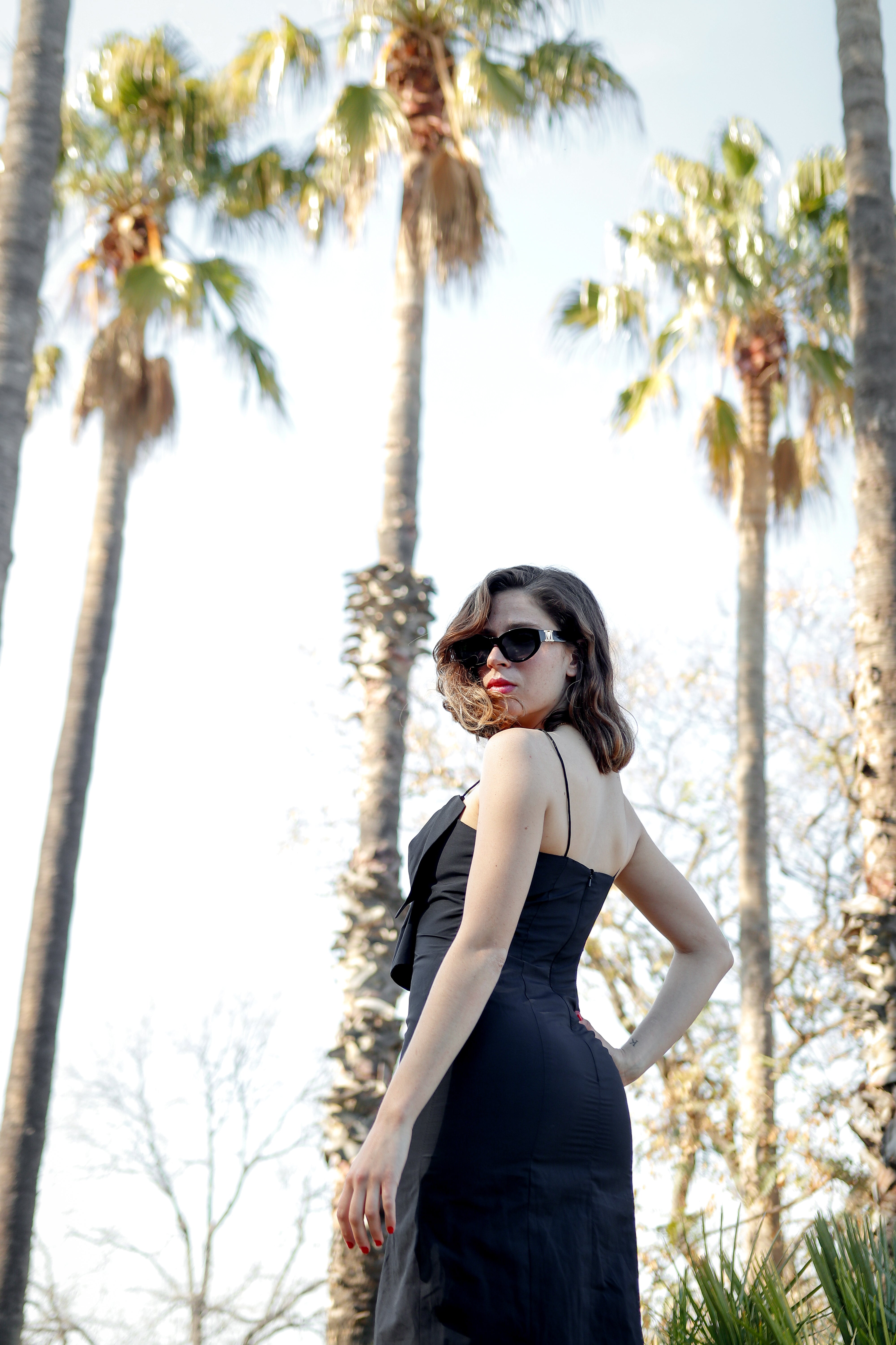 Vestido Lazo Negro