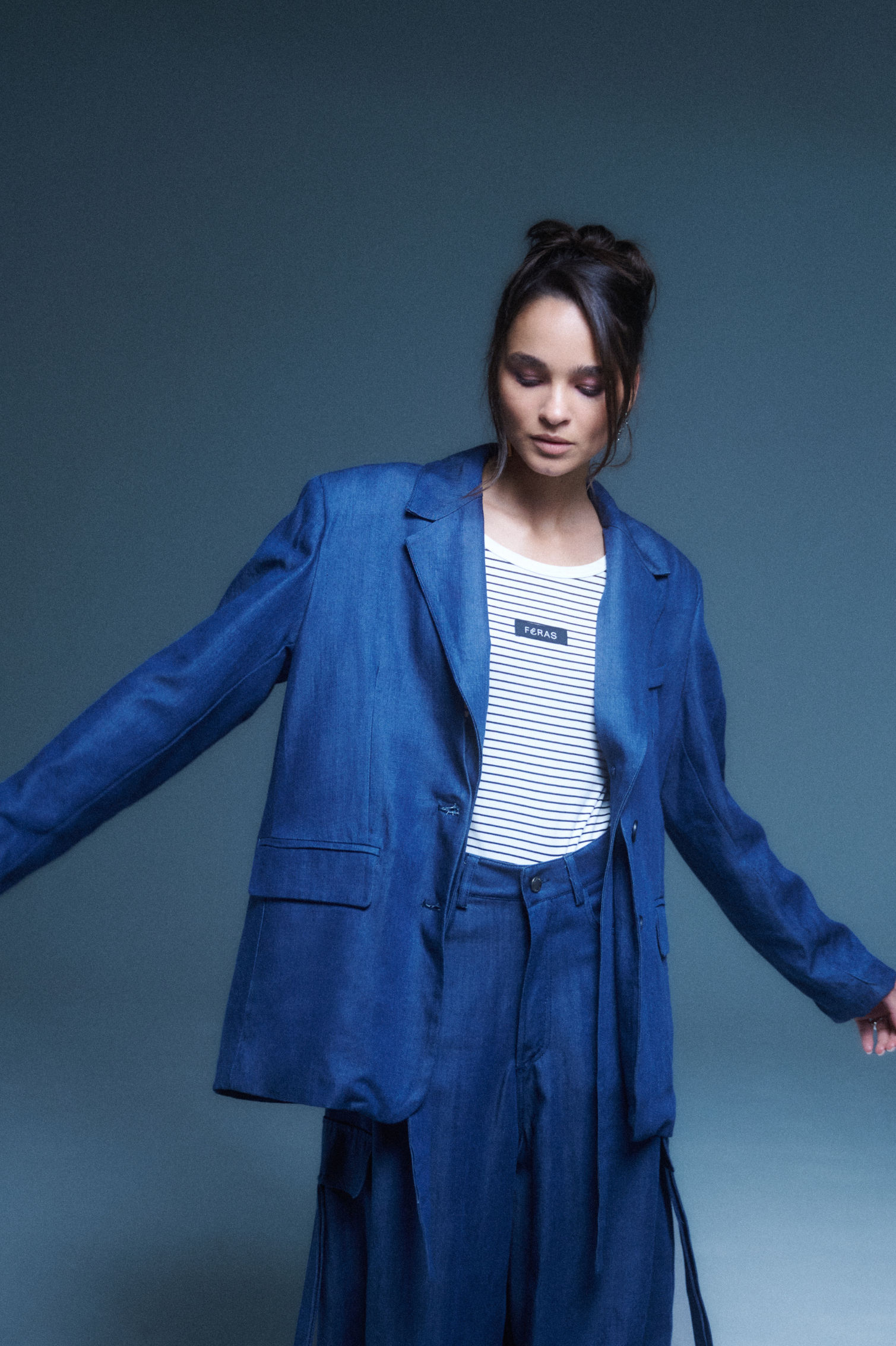 Chaqueta Noeud Denim