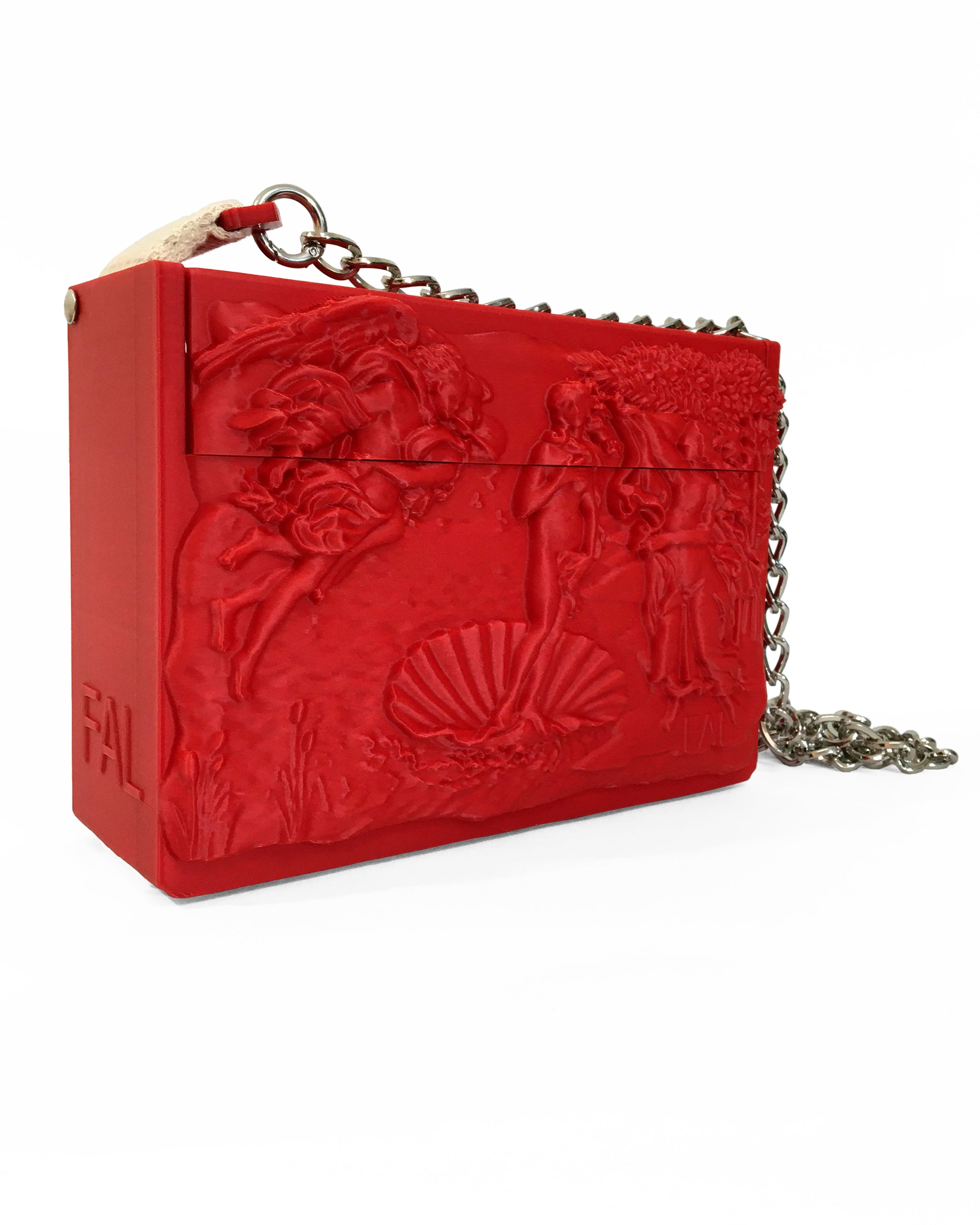 Bolso Nacimiento de Venus - Rojo