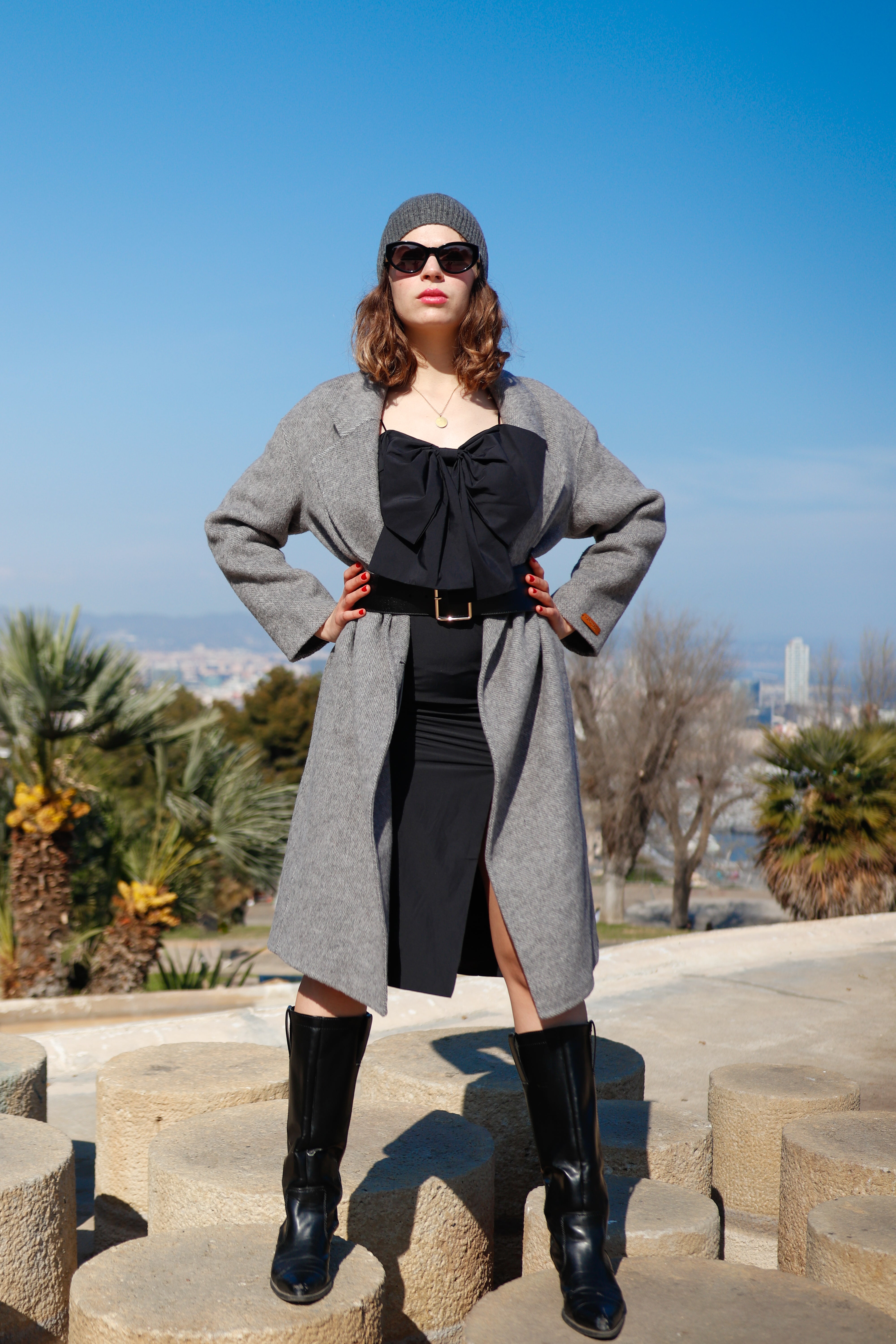 Vestido Lazo Negro