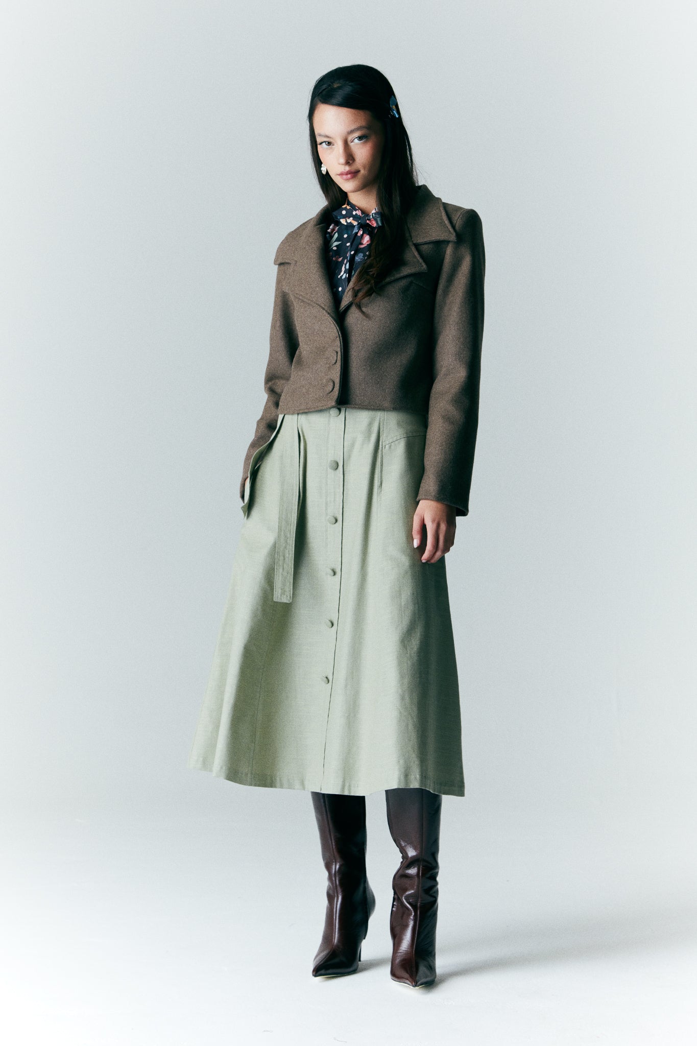 Chaqueta Norah Café