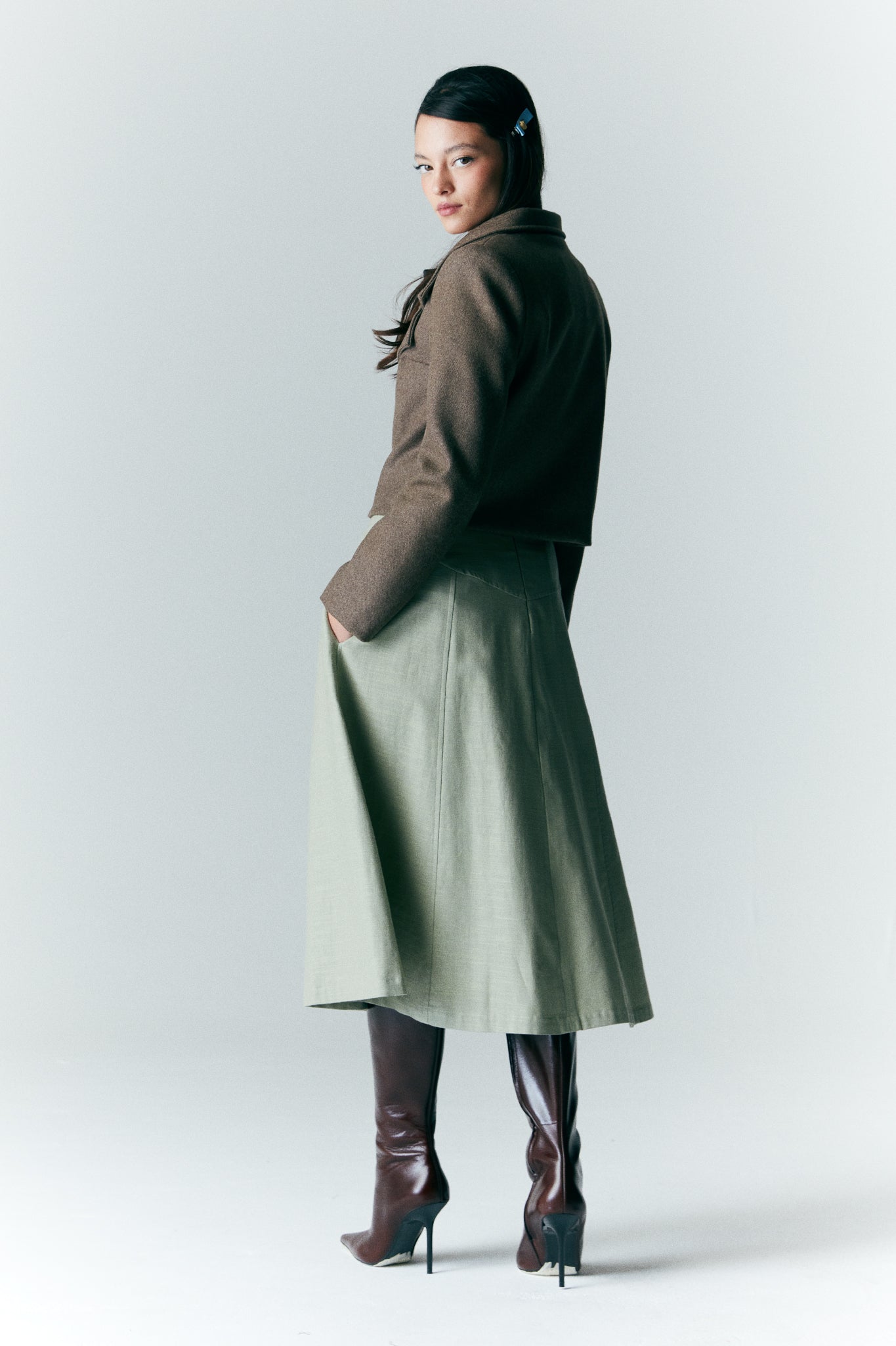 Chaqueta Norah Café
