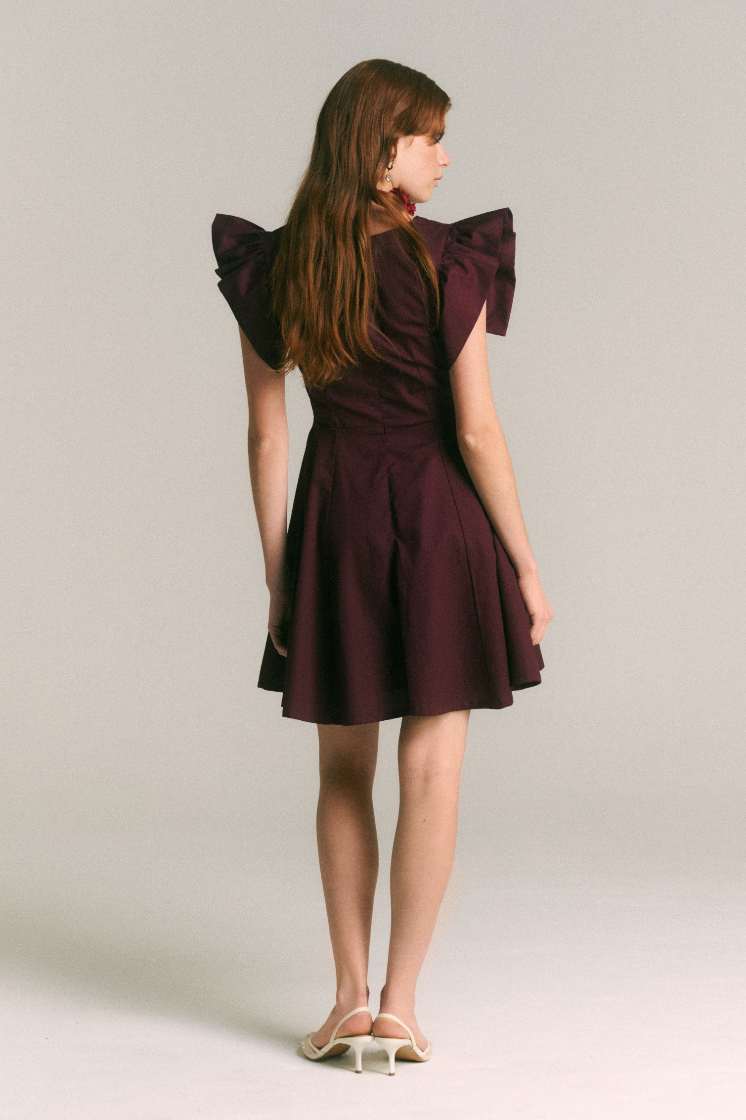 Vestido Julieta Burdeo