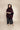 PONCHO LANA MERINO BURDEO