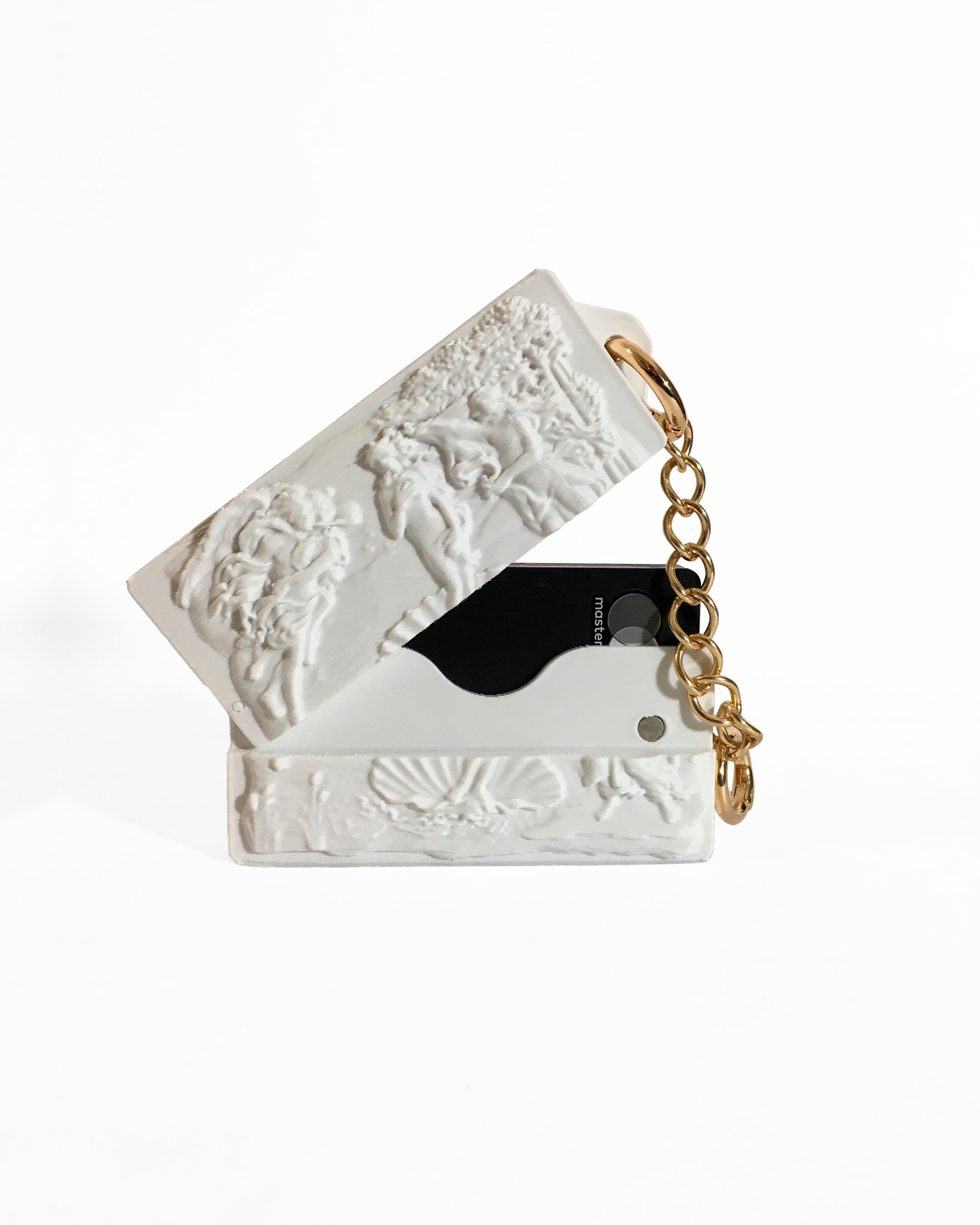 Tarjetero Nacimiento de Venus - Blanco