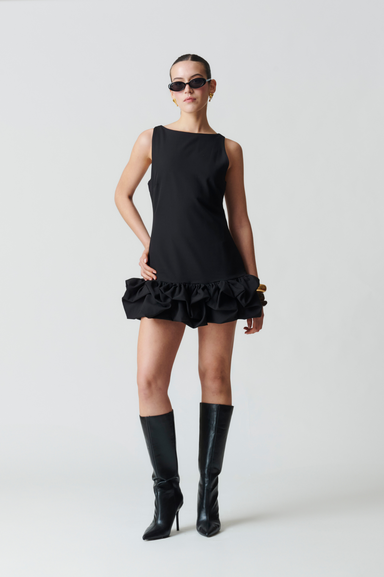 Vestido Jolie Fille Negro
