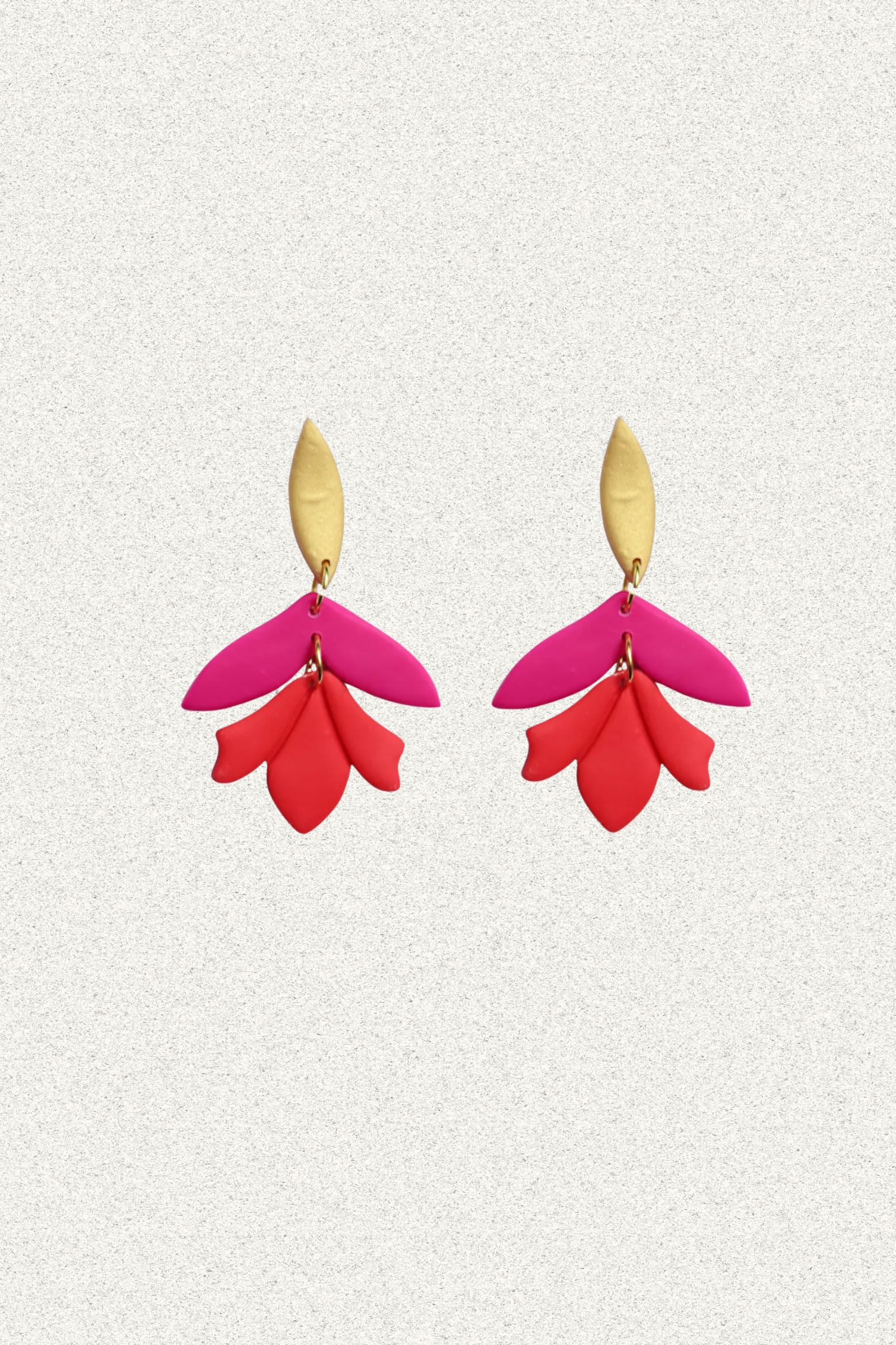 AROS PIKAS FUCSIA ROJO DORADO