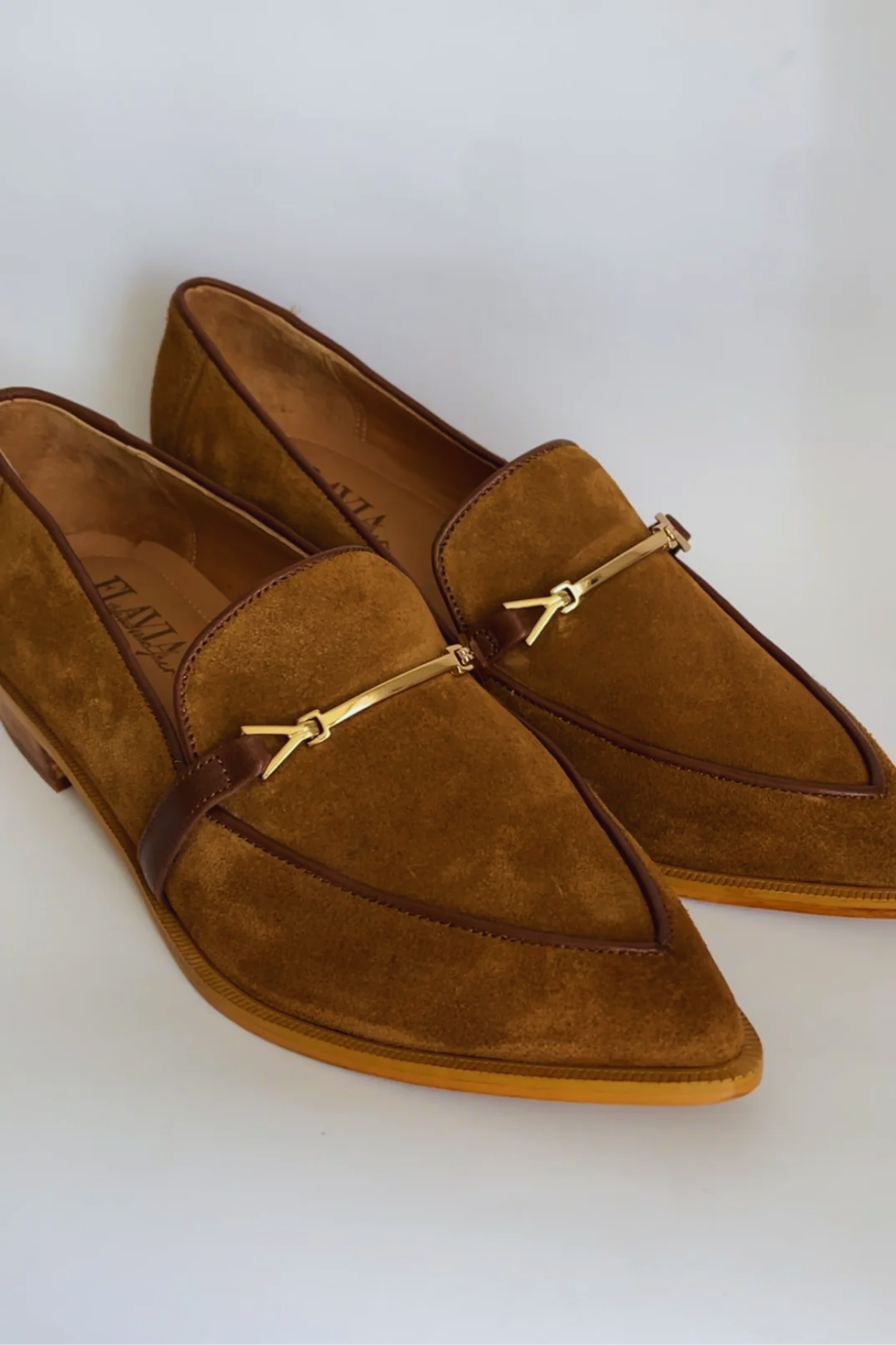 Mocasine Gabrielli Gamuzón Tabaco