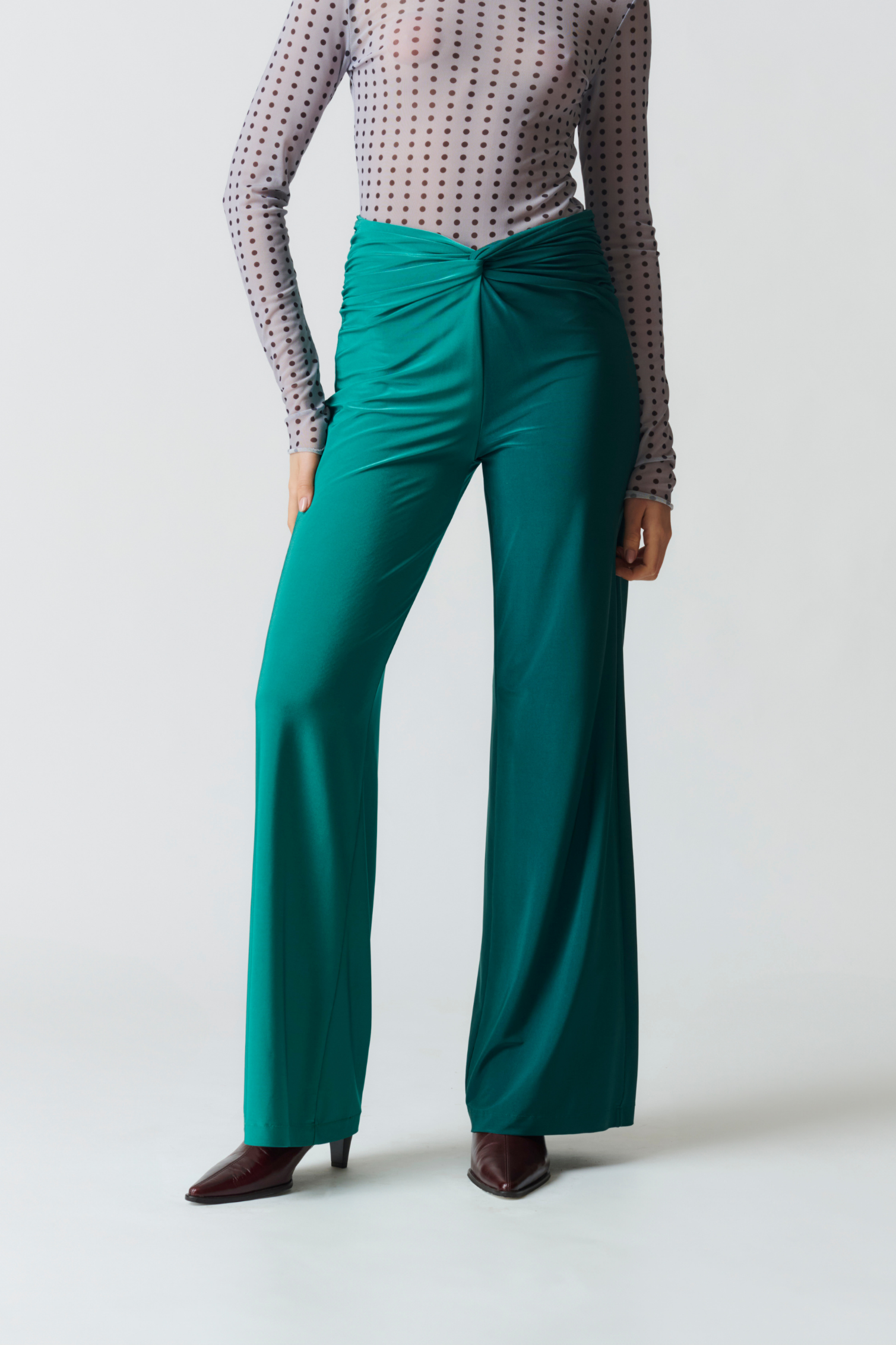 Pantalón Nudo Verde