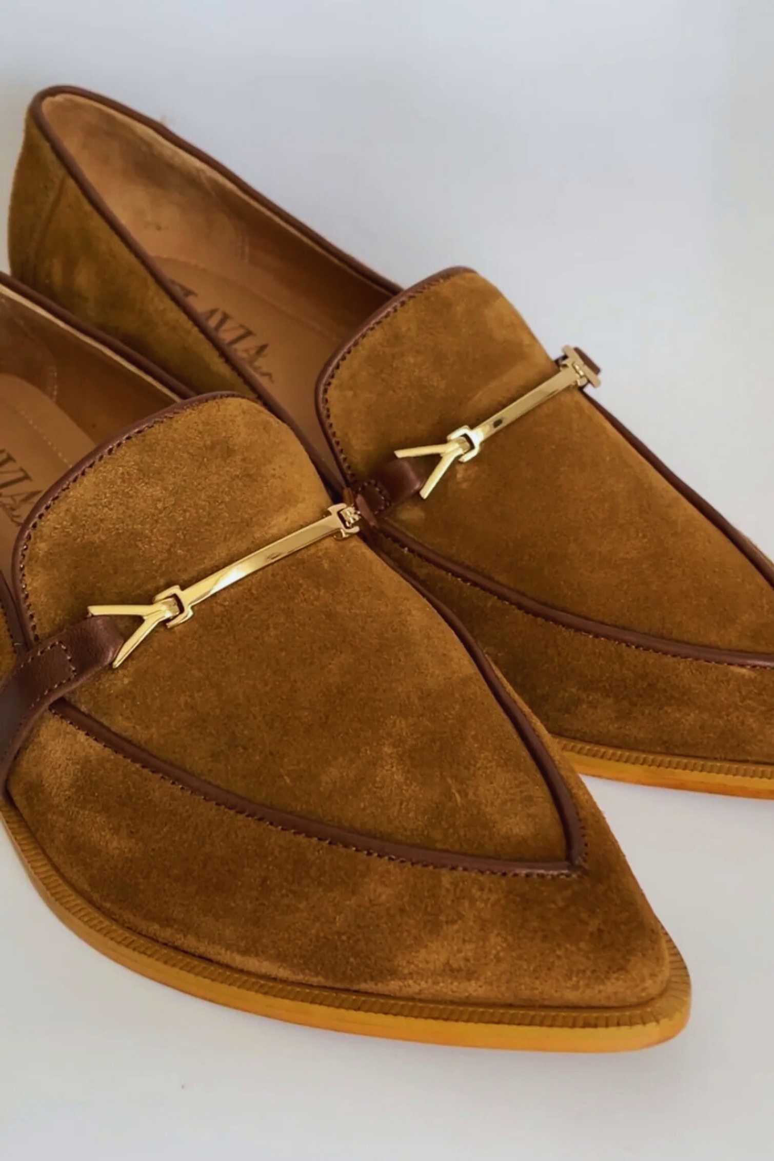 Mocasine Gabrielli Gamuzón Tabaco