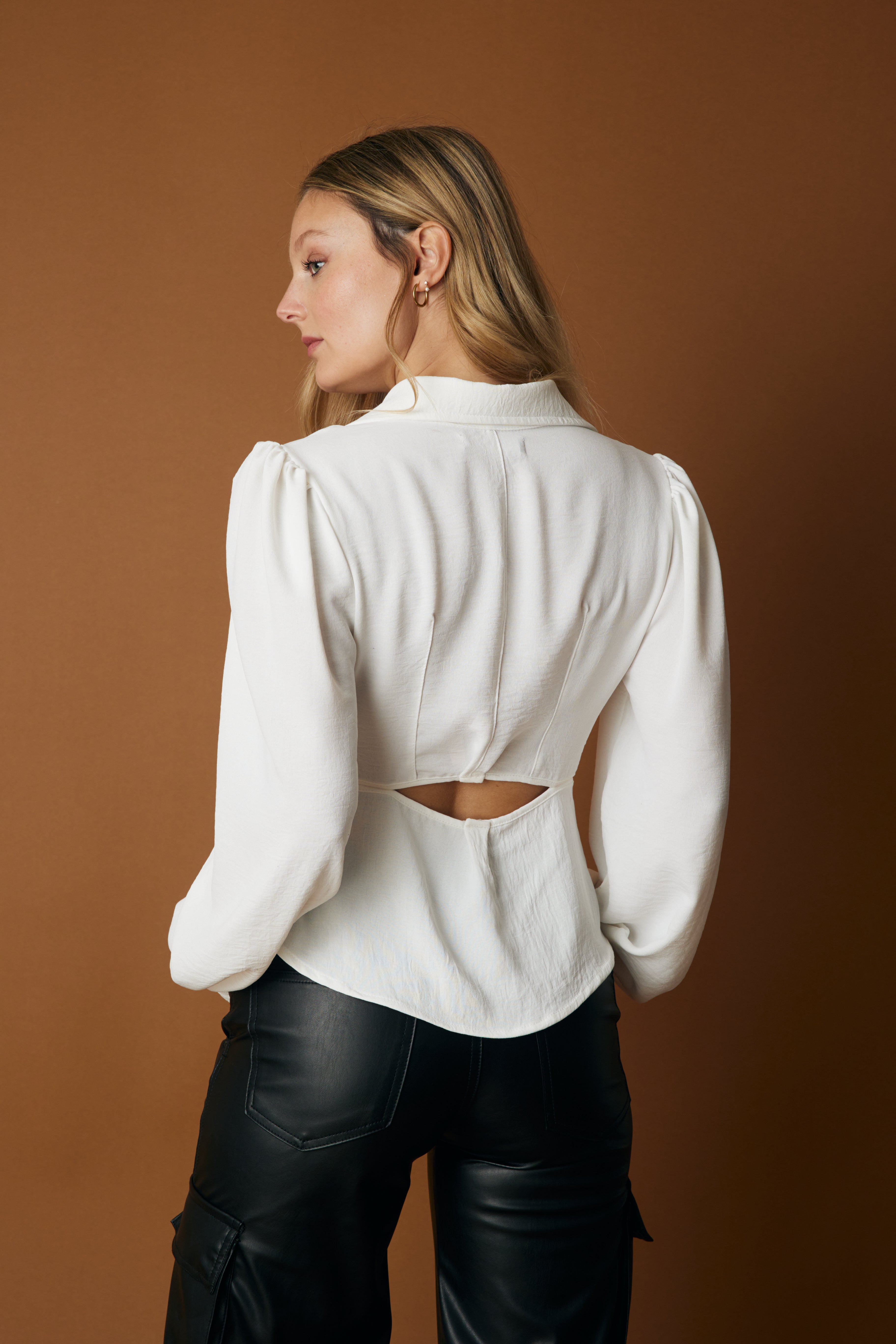 Blusa Velez Off White