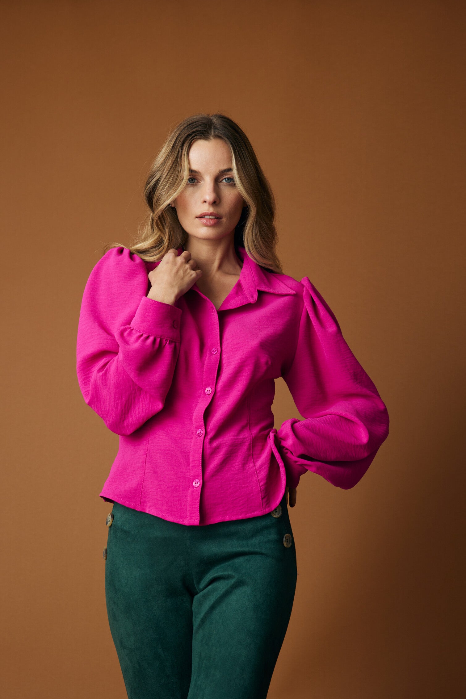 Blusa Velez Magenta