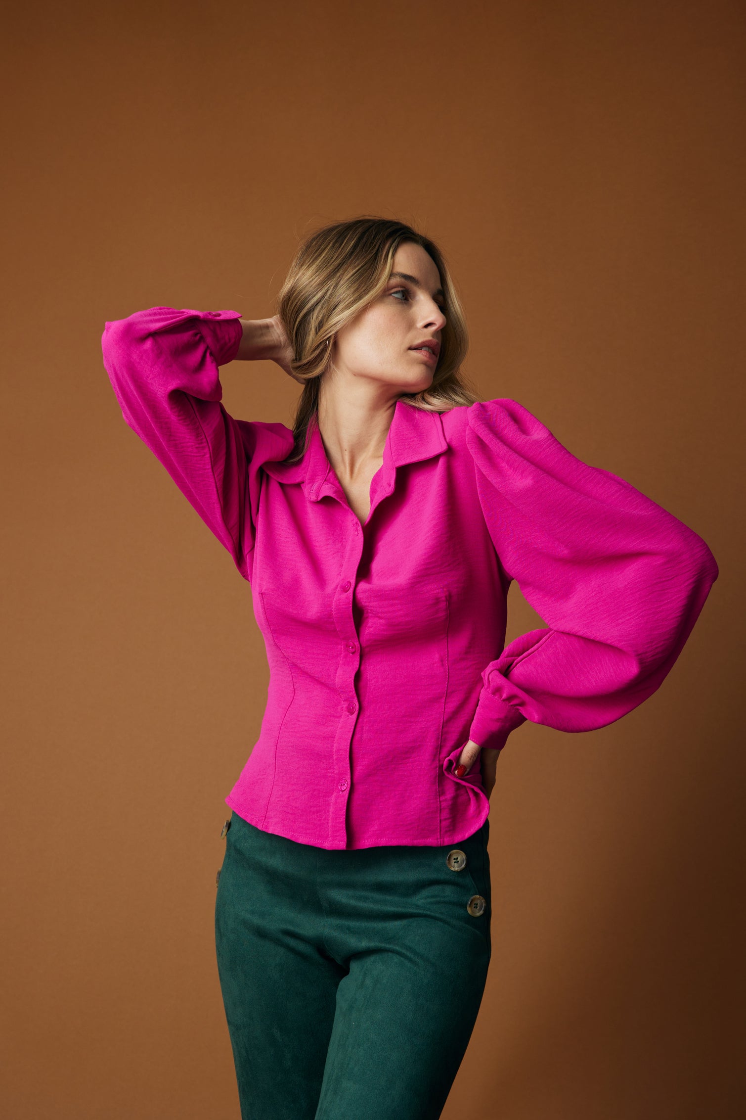 Blusa Velez Magenta