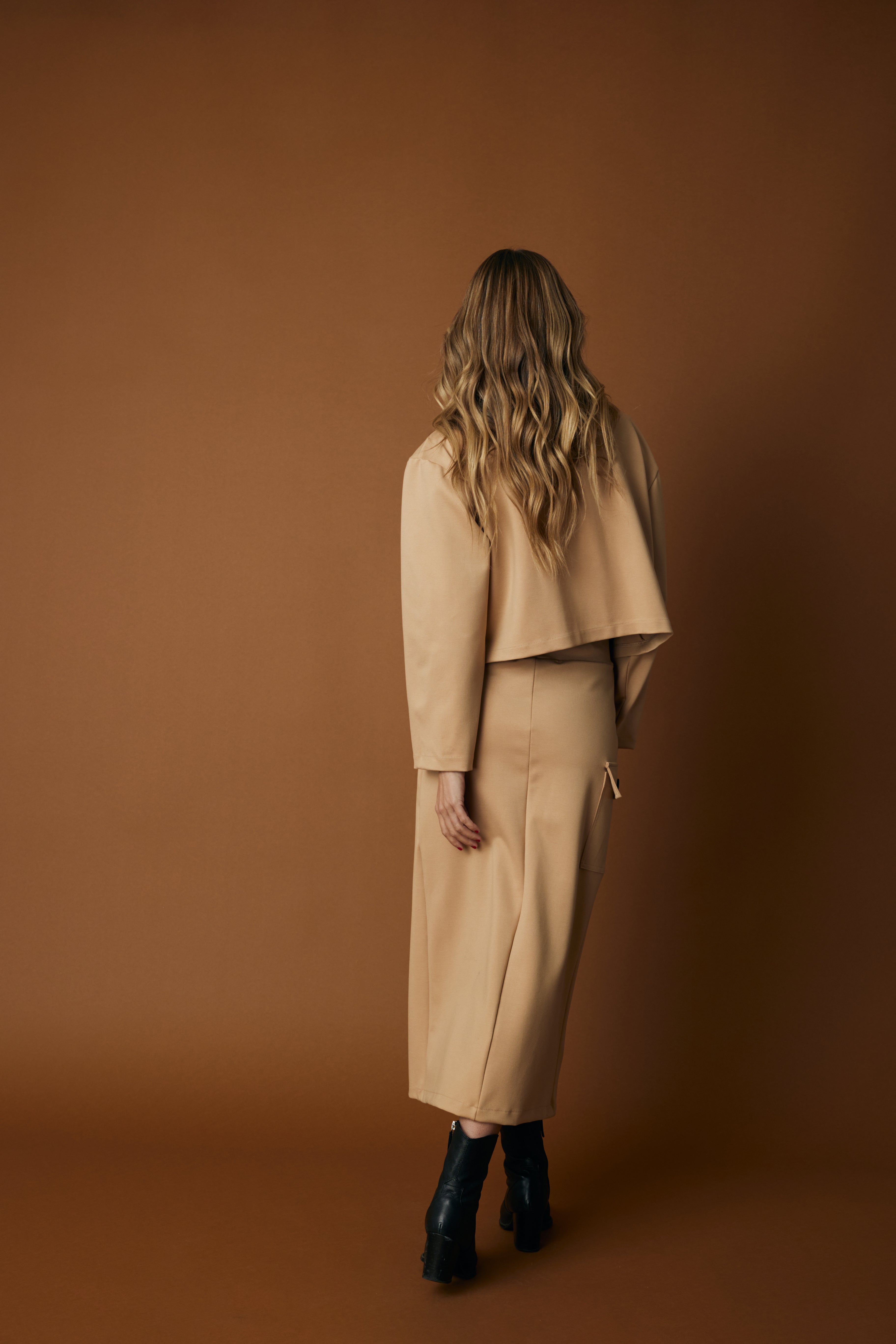 Jacket Capri Camel