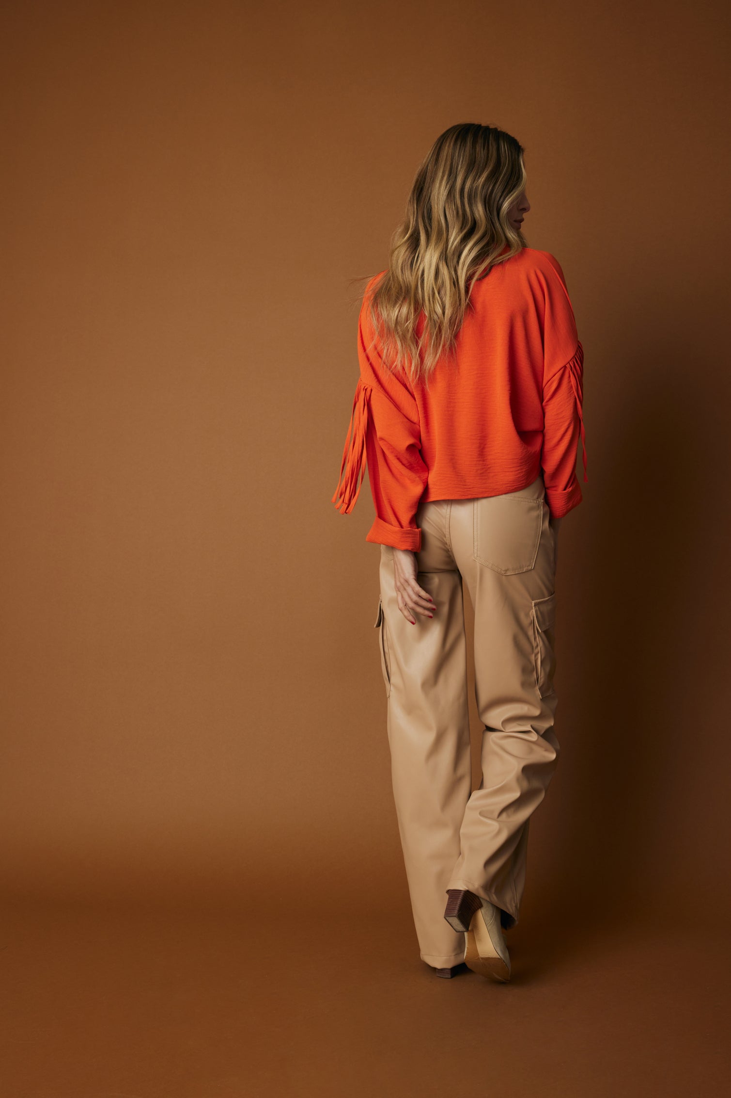 Pantalón Cargo Beige