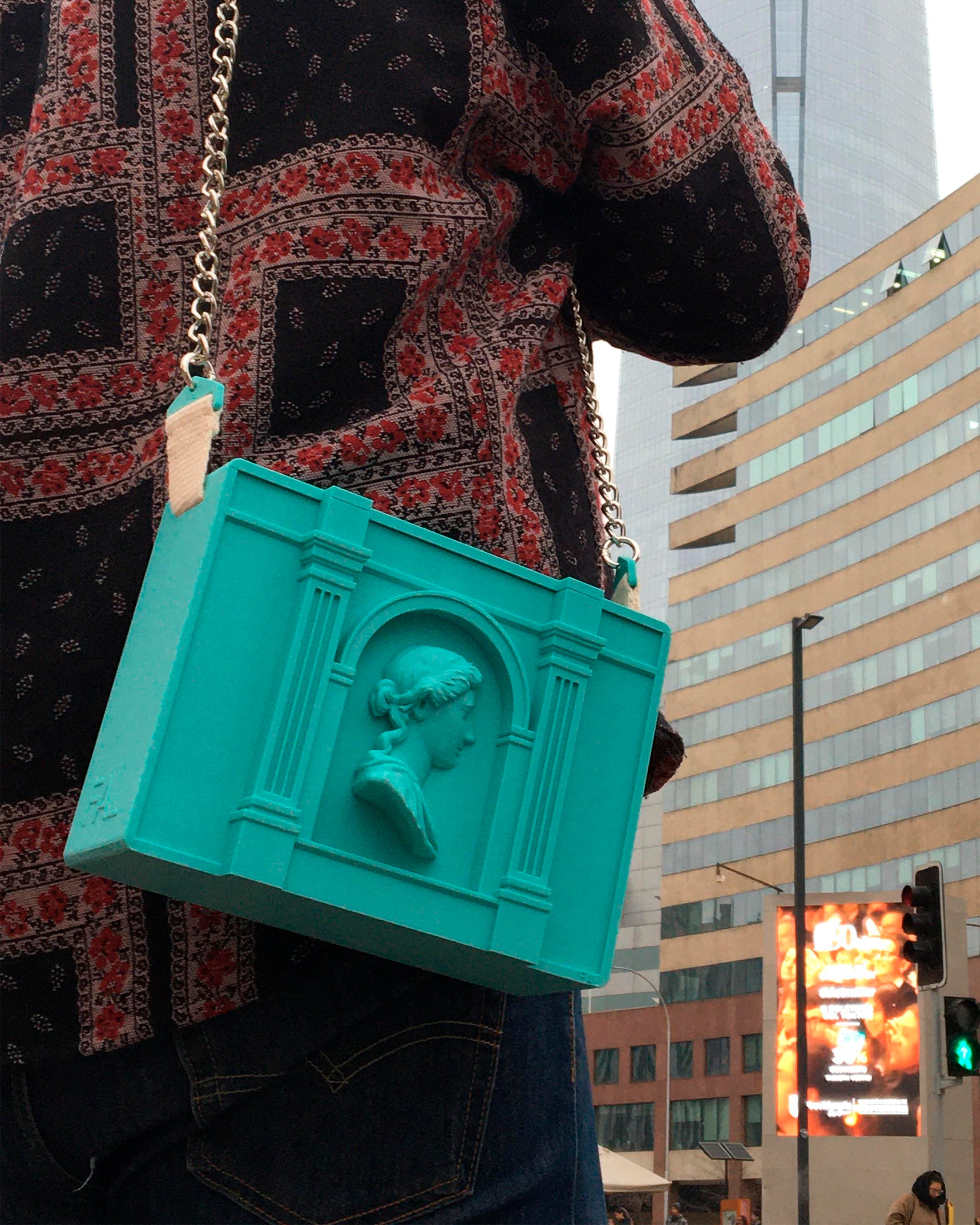 Bolso del Renacimiento - Turquesa