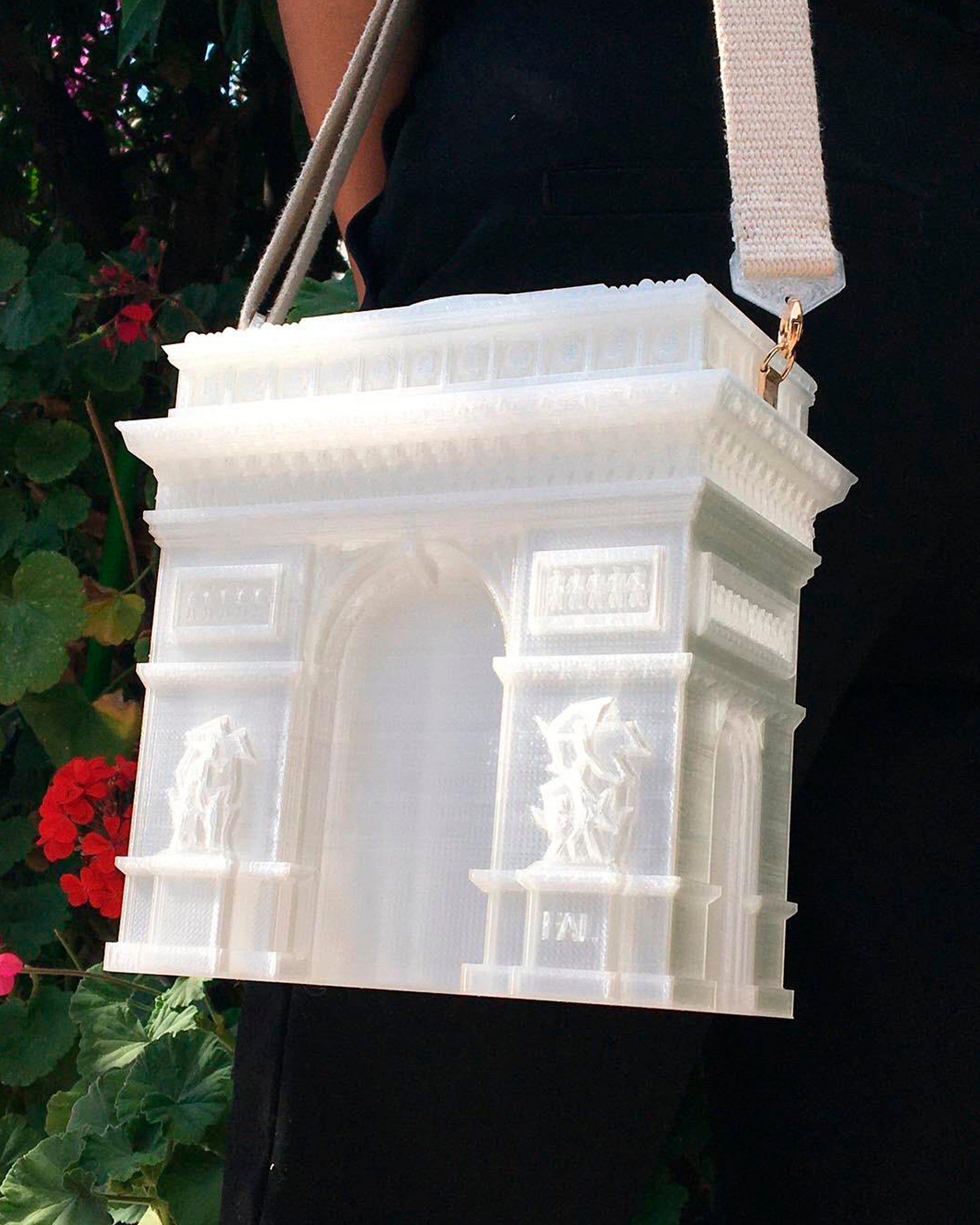 Bolso Arco de Triunfo - Tránslúcido