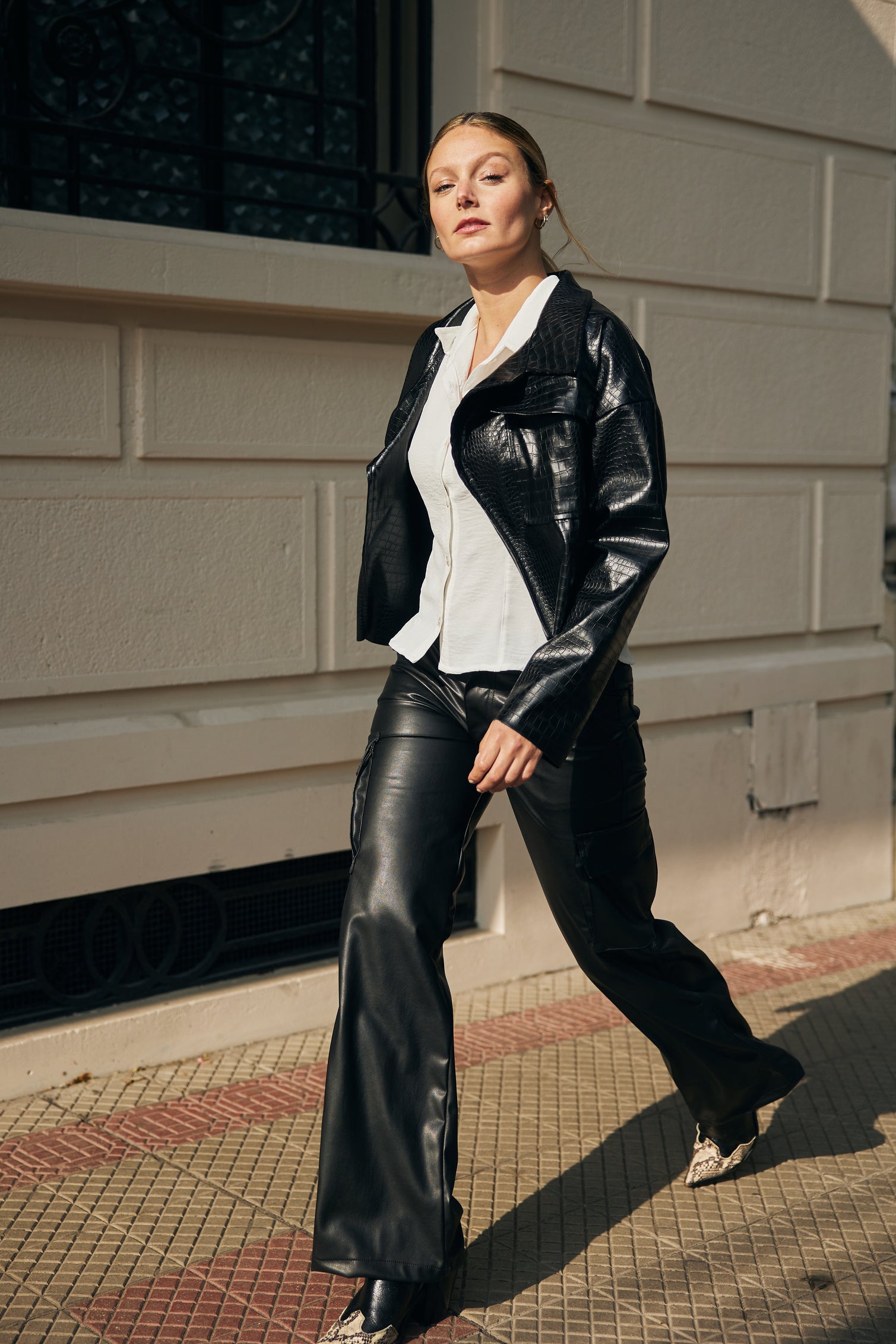 Pantalón Cargo Black