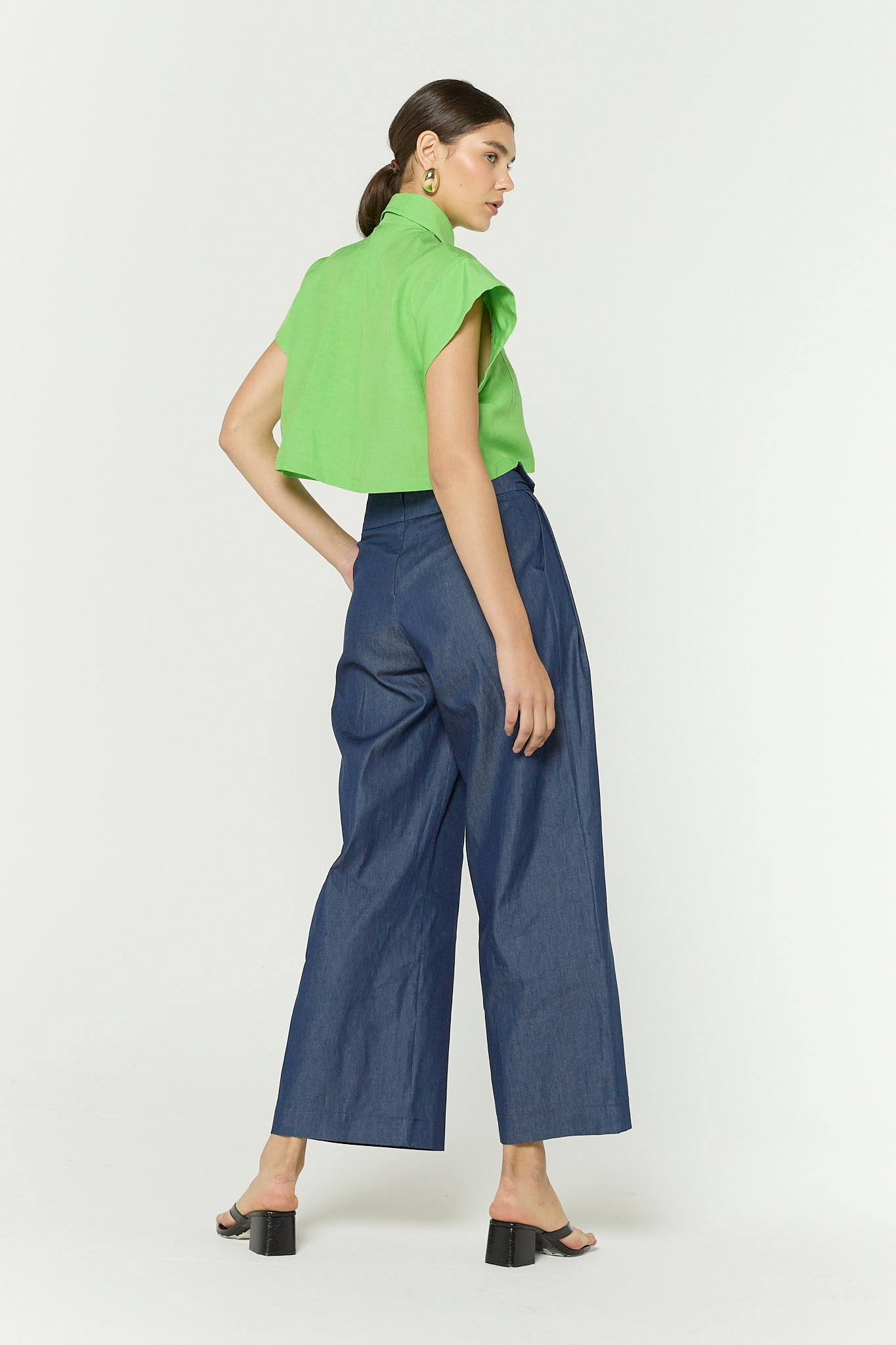 Blusa Rocio Verde Manzana