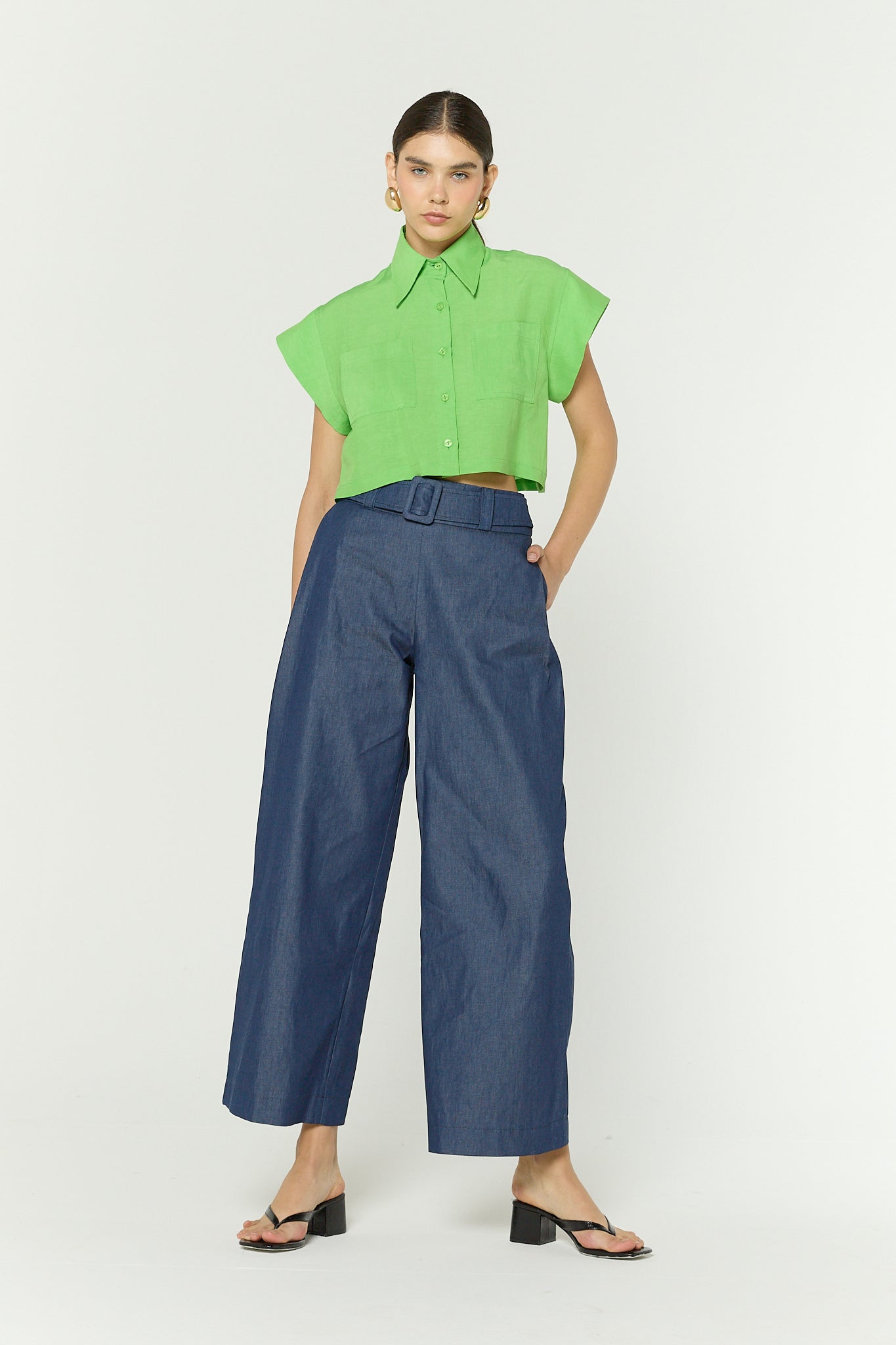 Blusa Rocio Verde Manzana