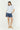 Blusa Lucia Listada Celeste