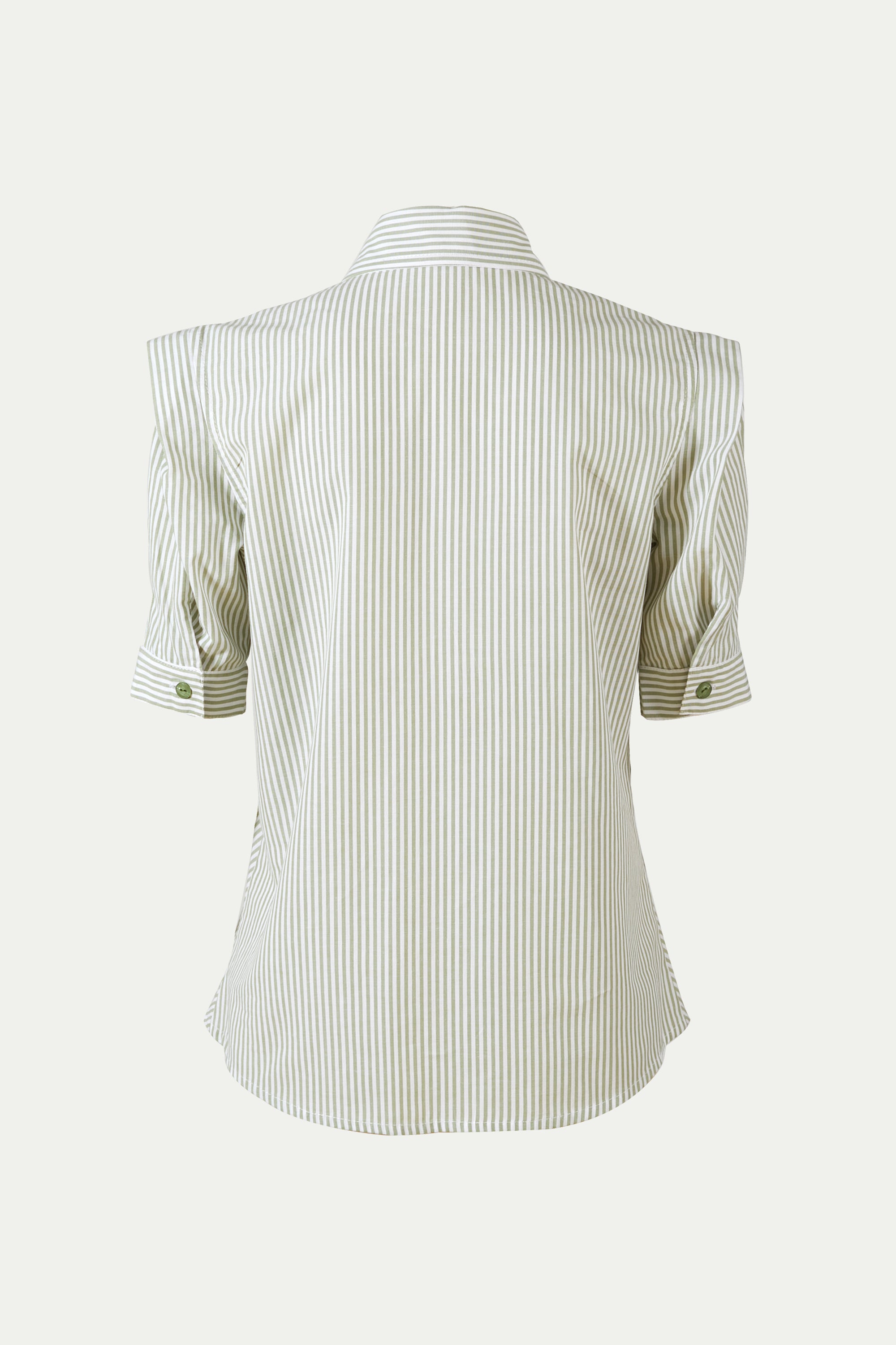 Blusa Lucia Listada Verde