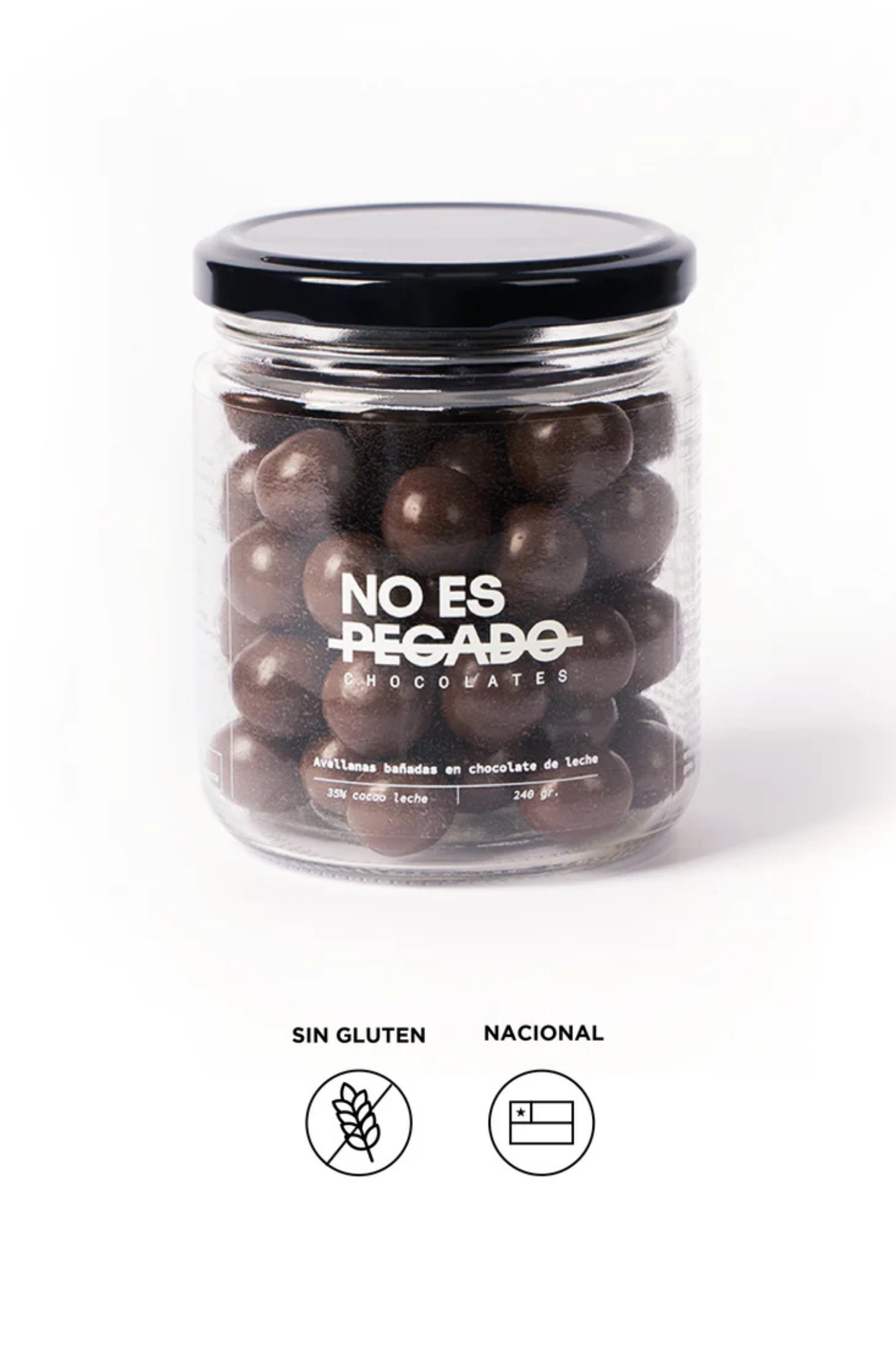 Avellanas Bañadas en Chocolate de Leche | 220 grs.