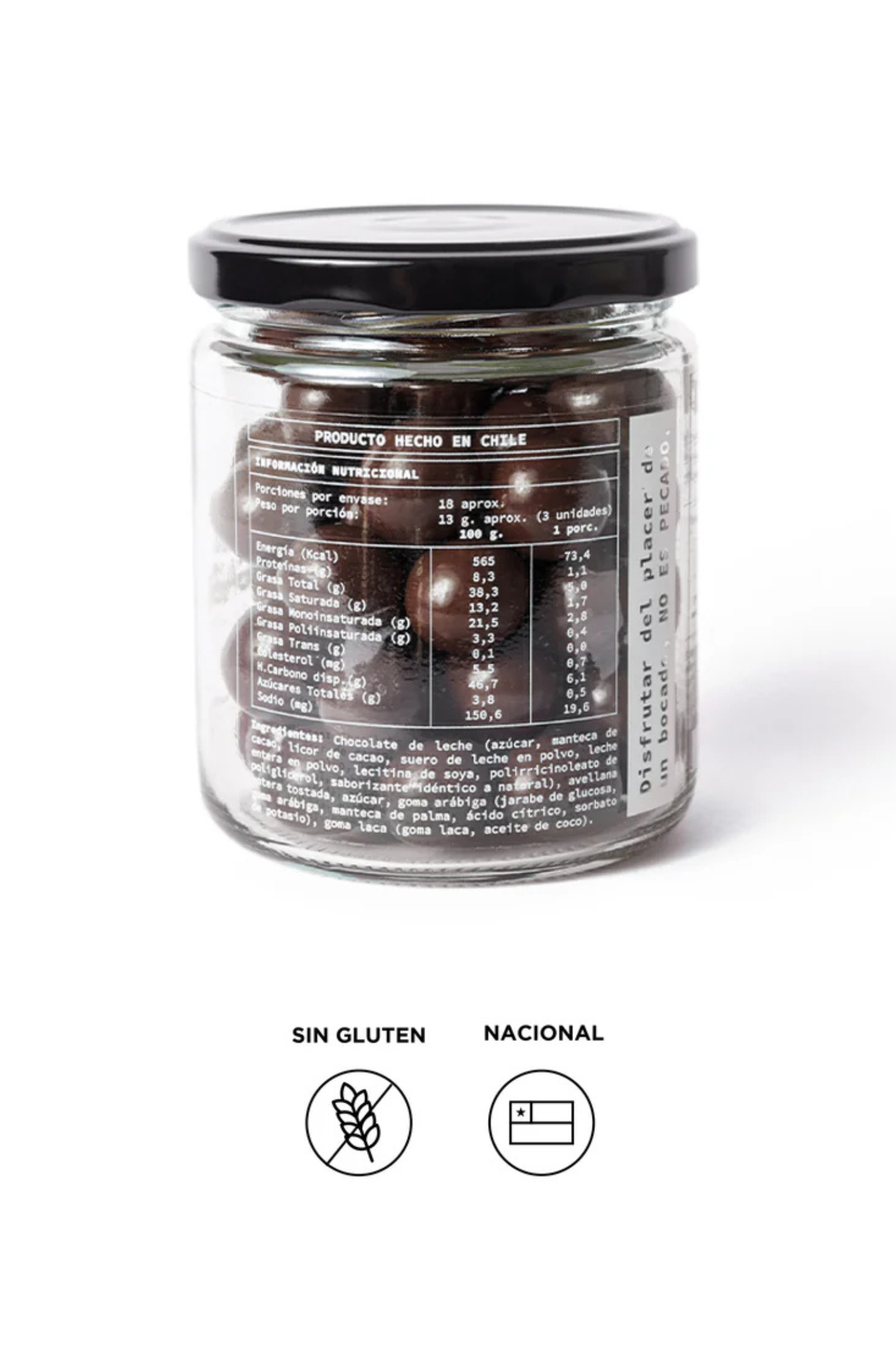 Avellanas Bañadas en Chocolate de Leche | 220 grs.