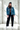 Fleece Denim Jacket Azul