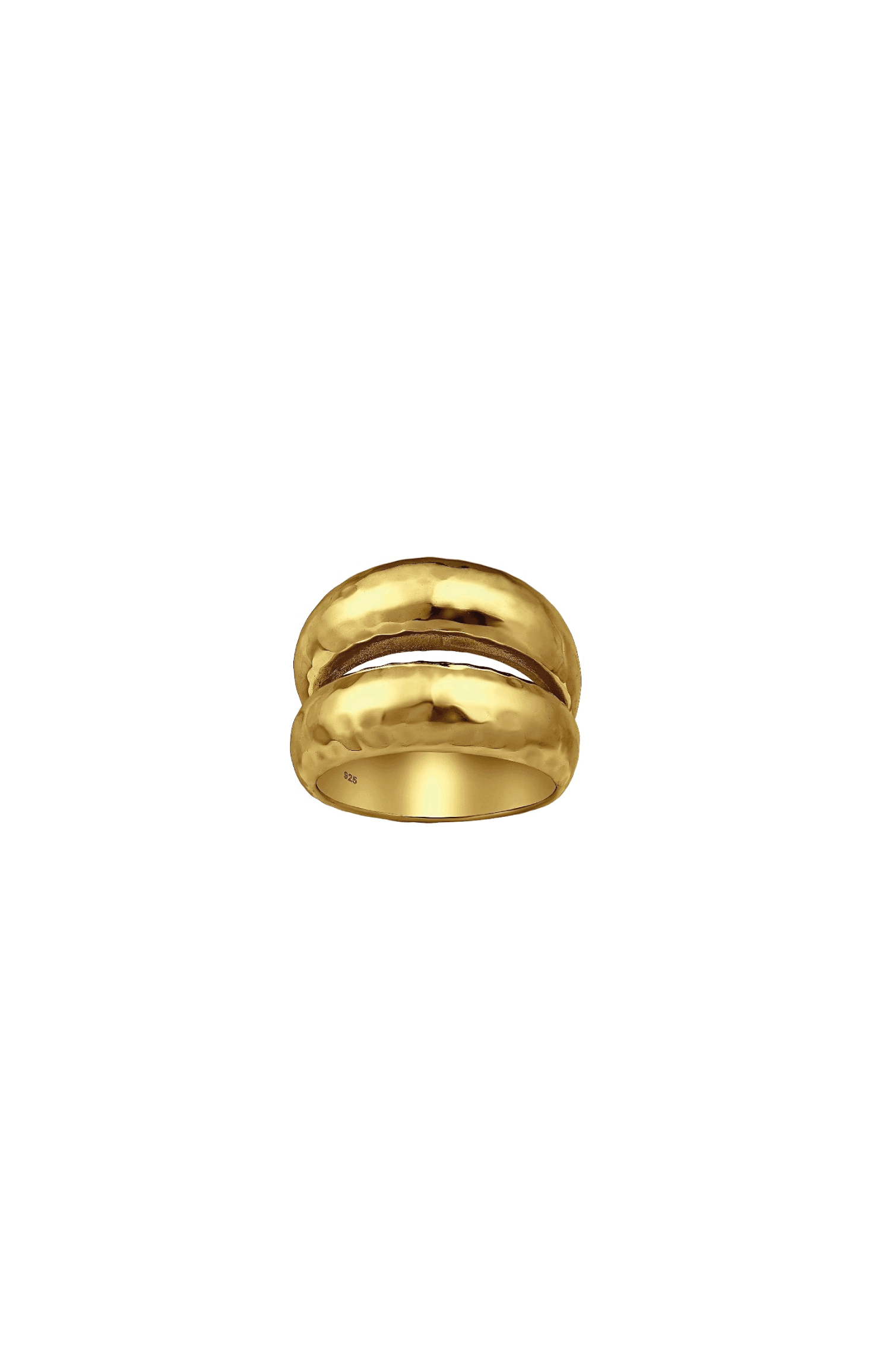 Anillo Hammered