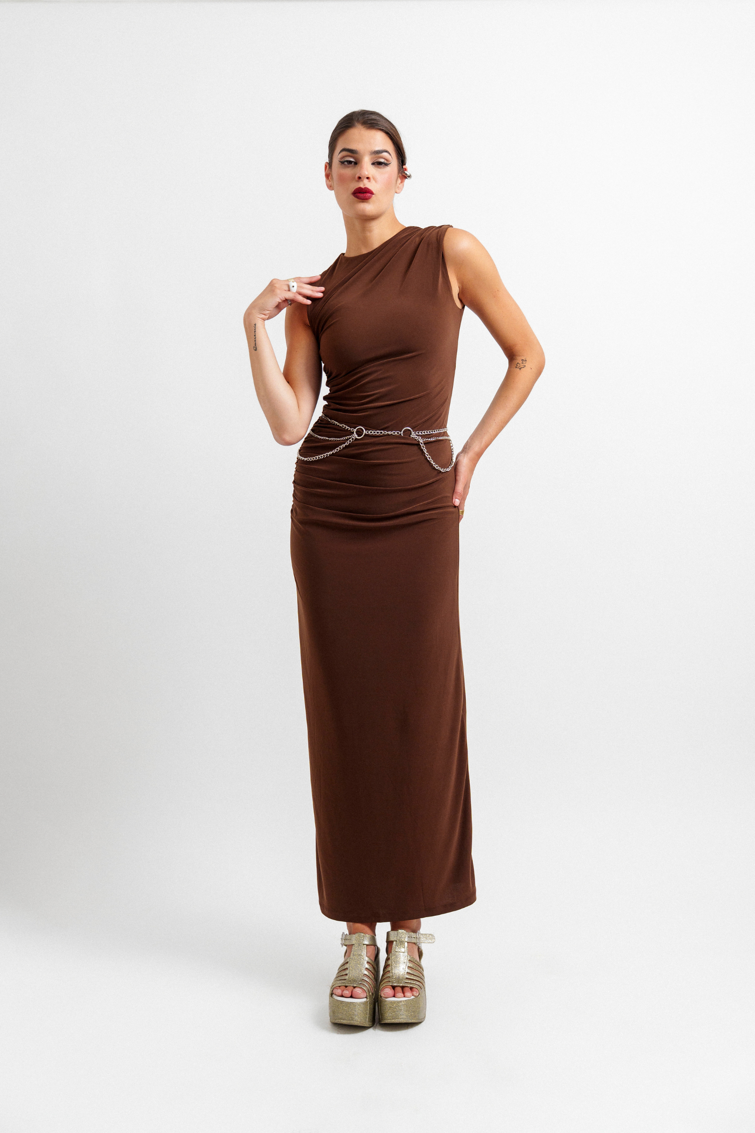 Vestido Latte