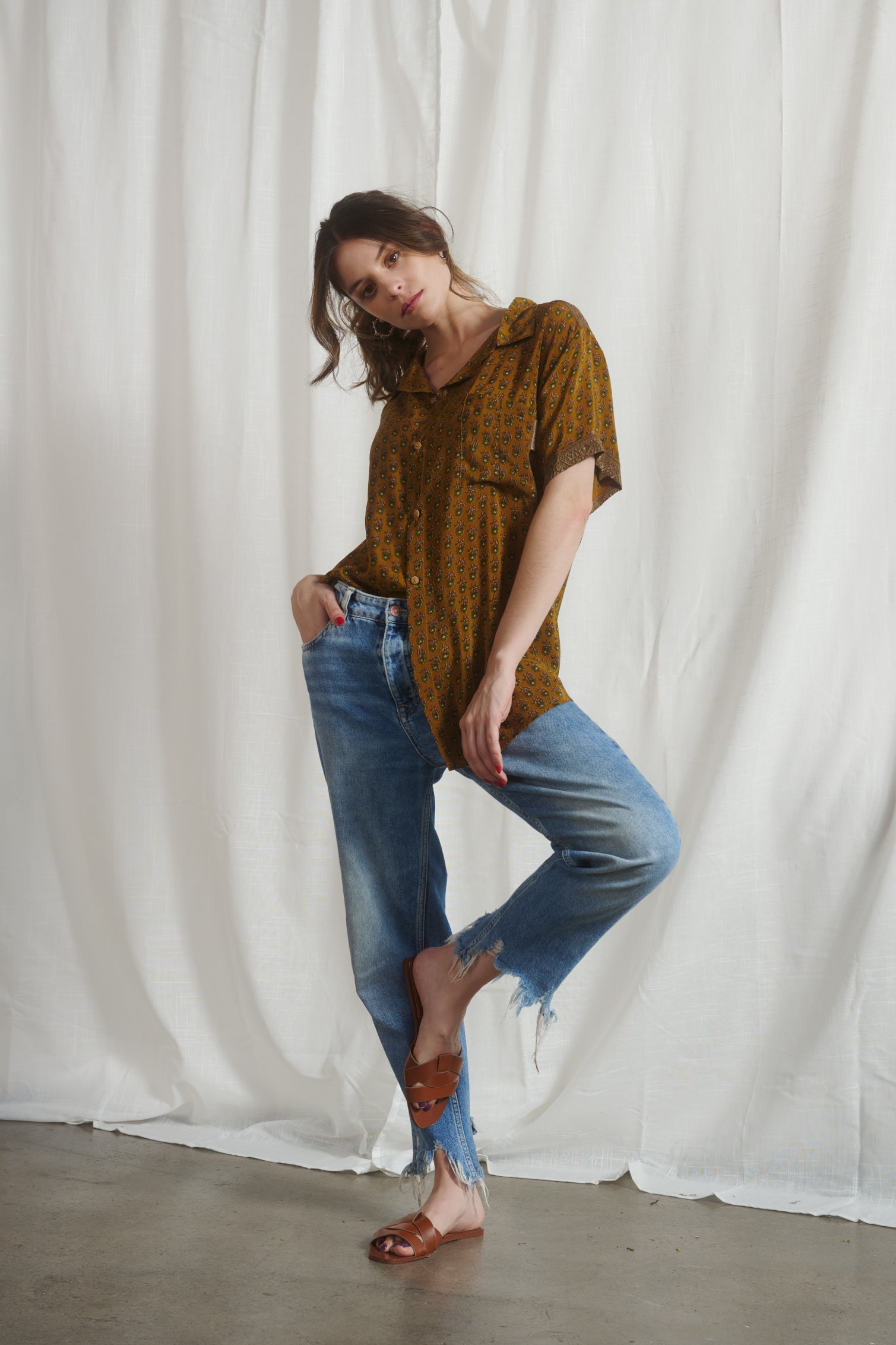 Camisa Unisex Seda