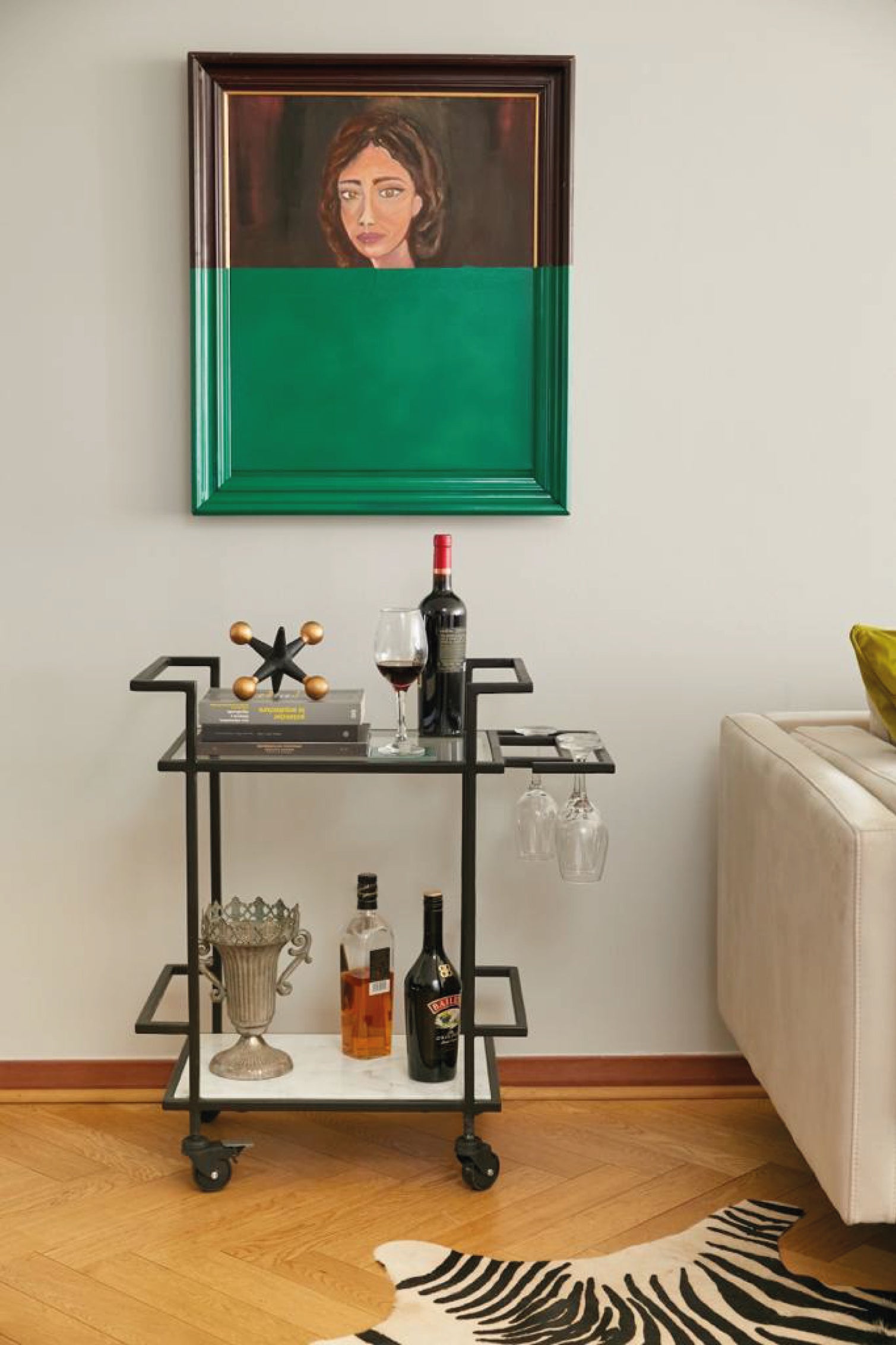 Carrito Bar Vedette Carrara