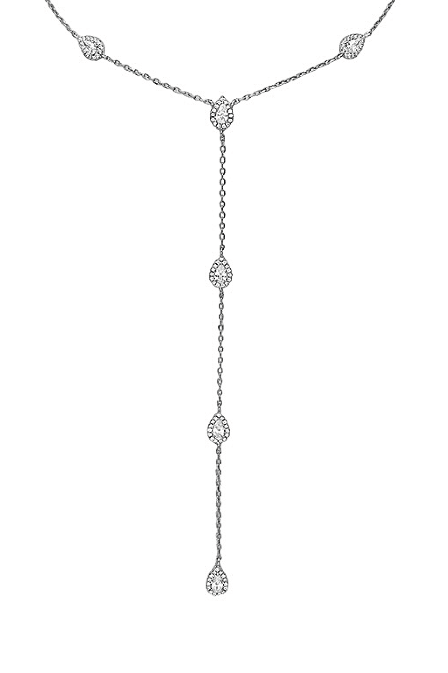 Collar Waterdrop Lariat