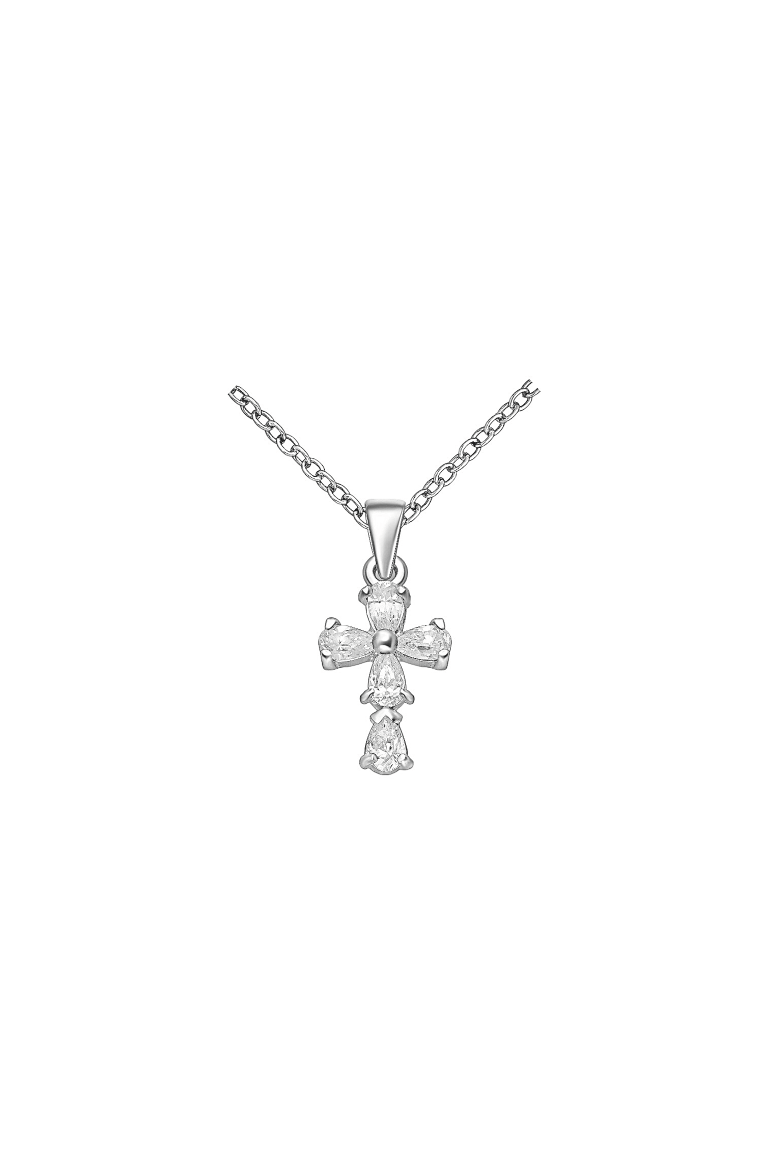 Collar Diamond Faith Pendant
