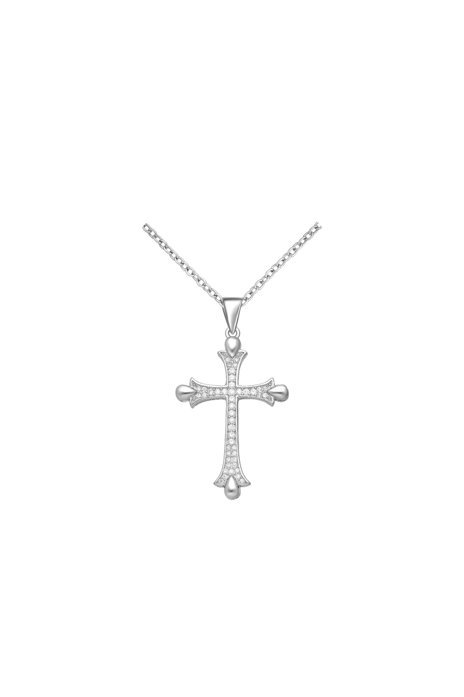 Collar Diamond Cross Pendant