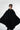 Poncho Negro Corderito